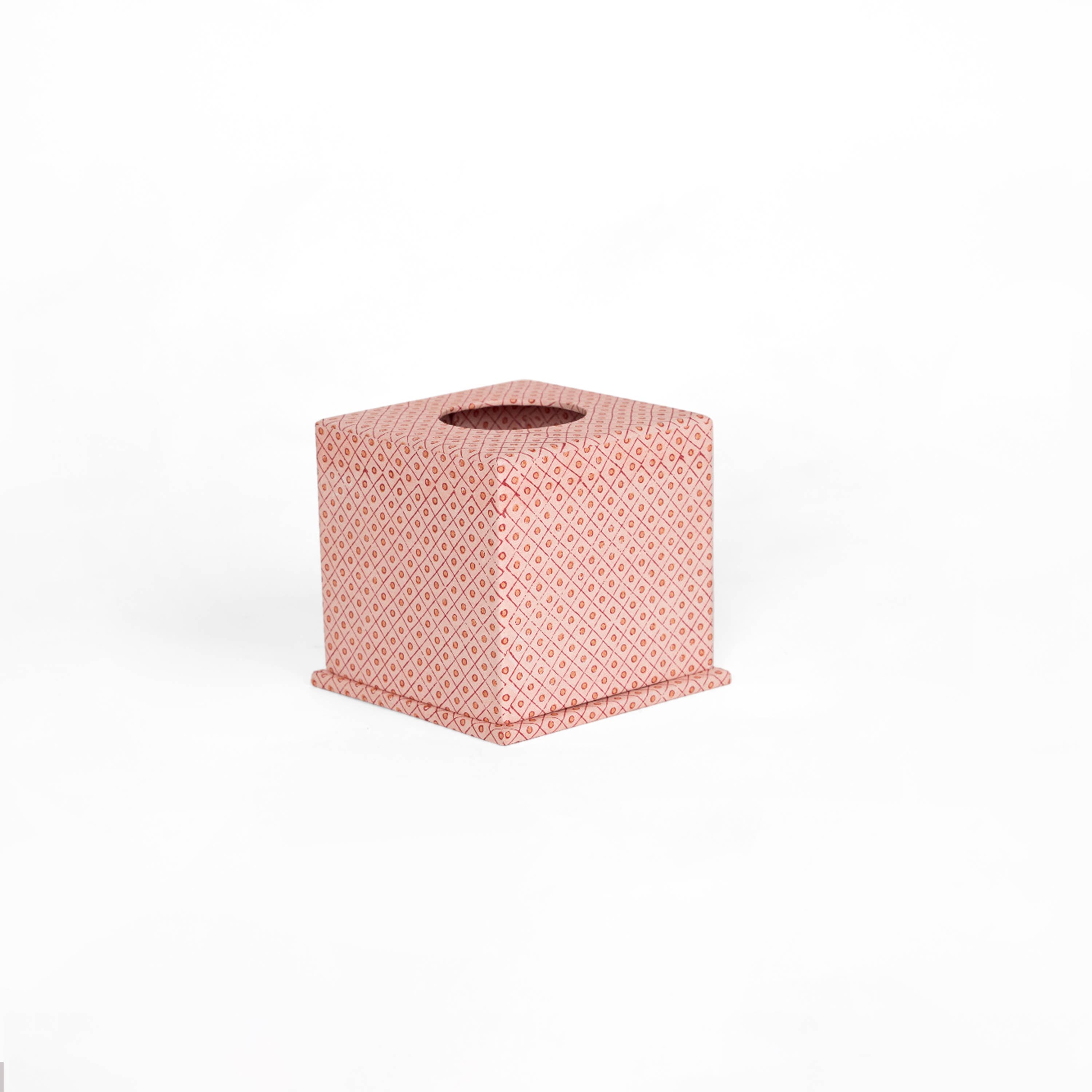 Amélie Tissue Box - Crimson