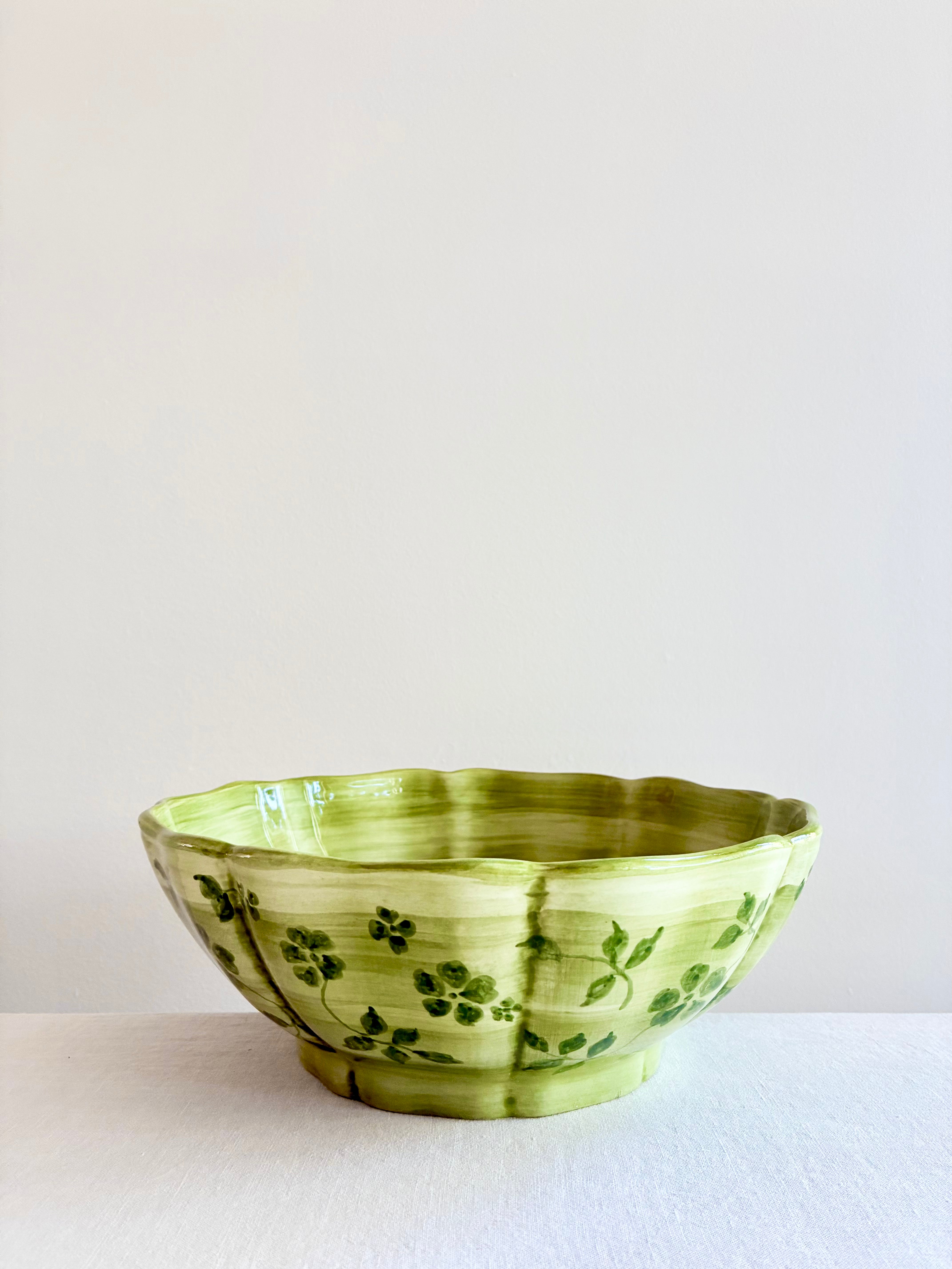 Geneva Serving Bowl- Fern