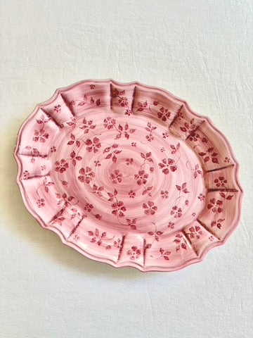 Geneva Platter - Camellia