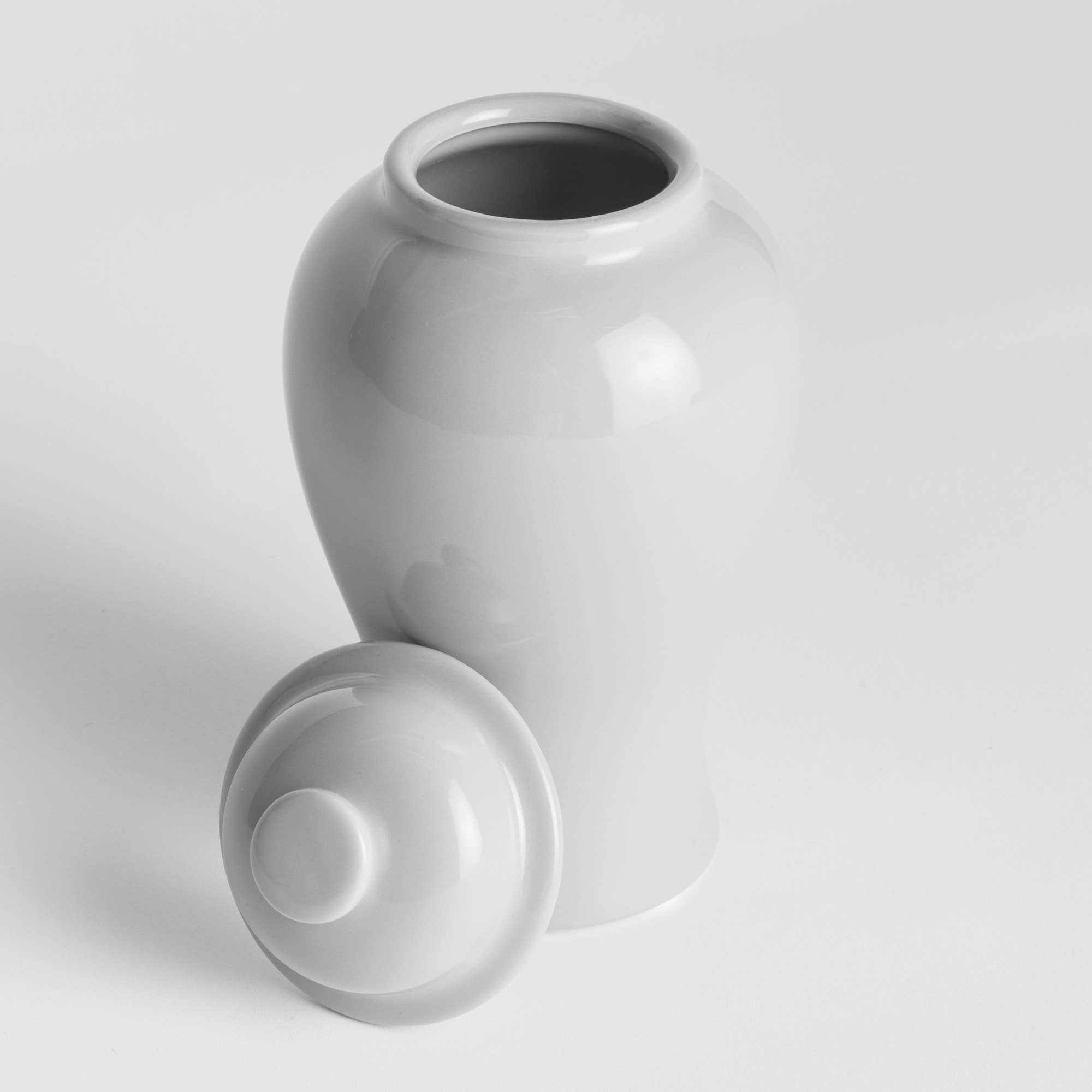 Koa Mini Ginger Jar - White