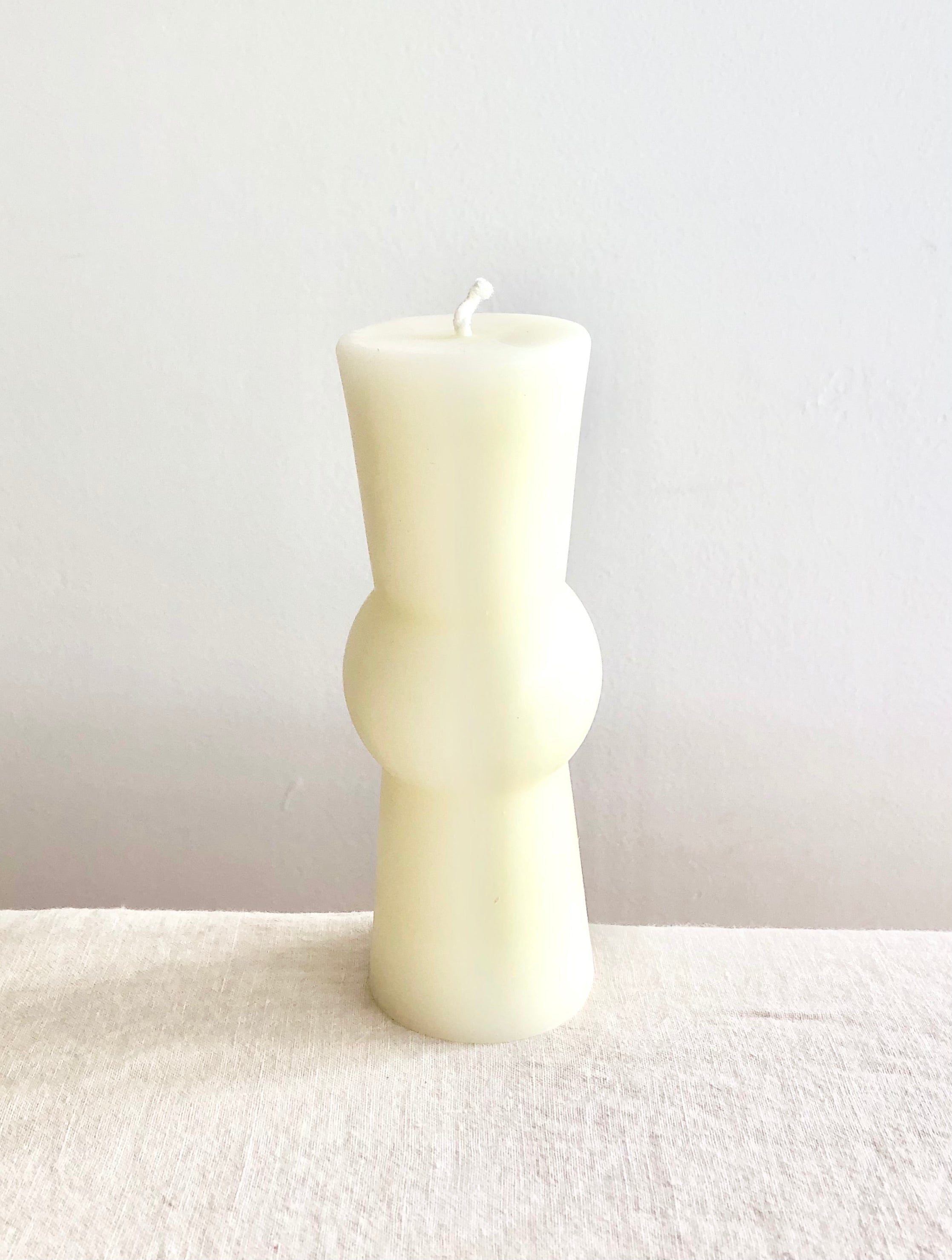 Totem Pillar Candle - Medium Cream