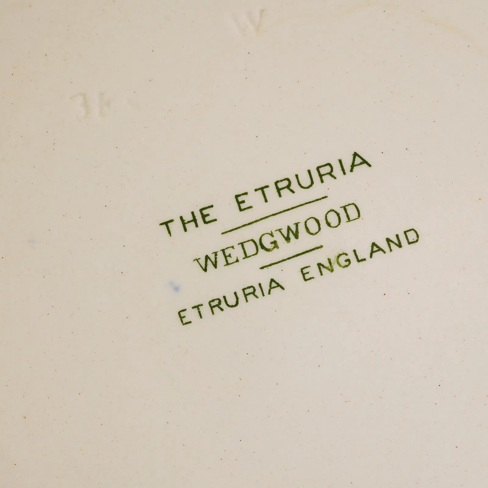Historic Wedgwood Etruria Tureen, Green Laurel