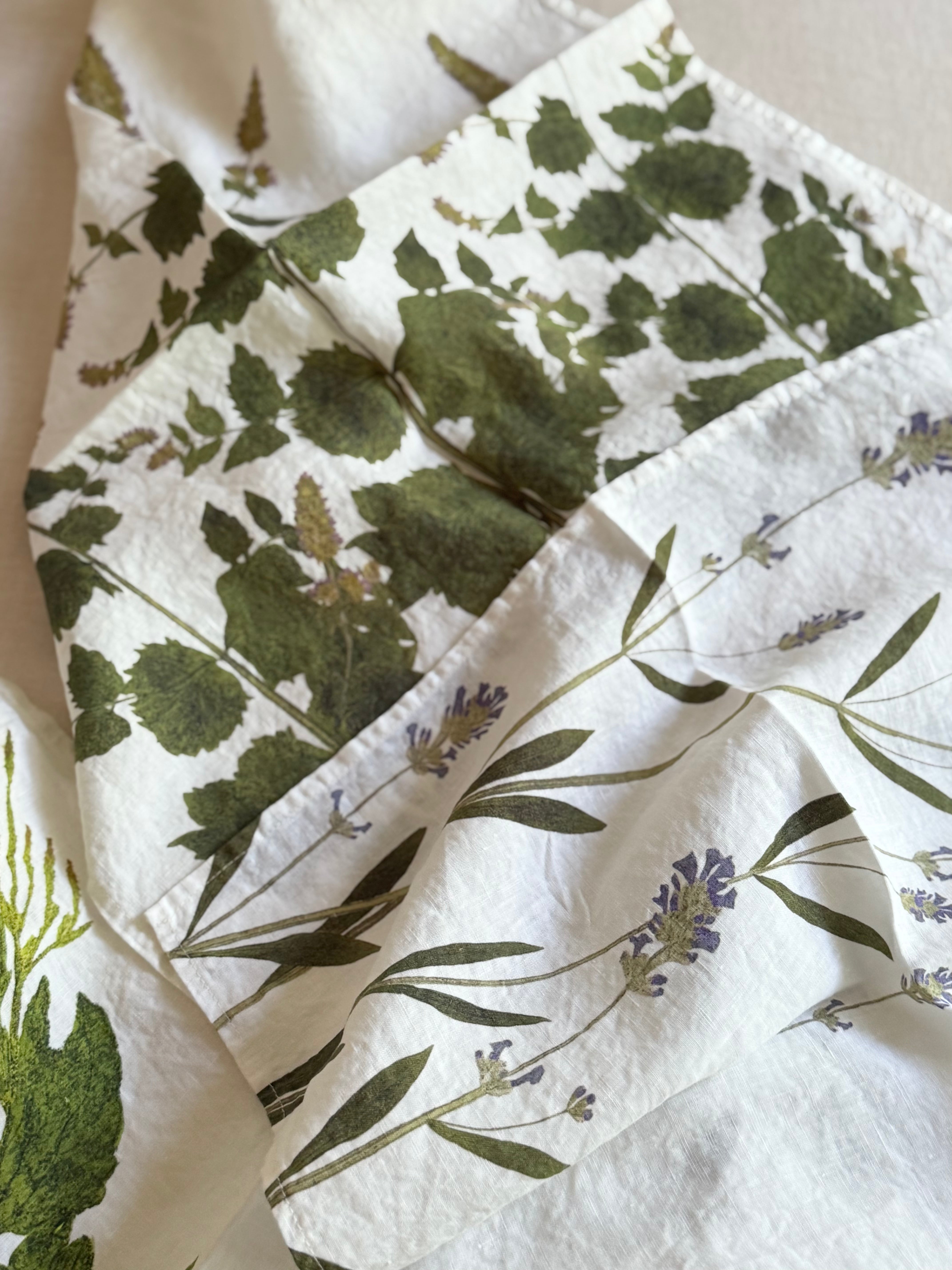 Tisane Herb Napkins - S/4