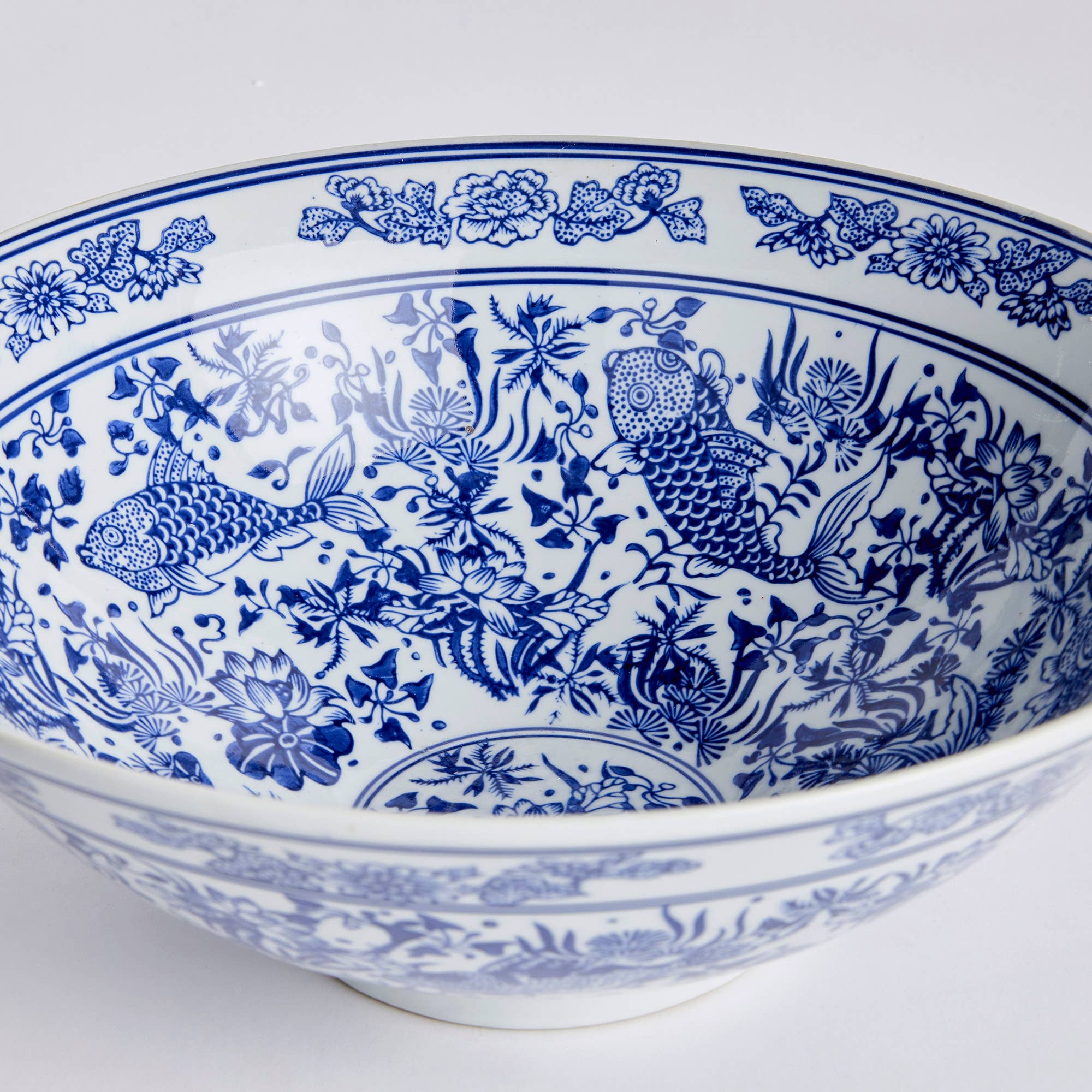 Chinoiserie Koi Bowl