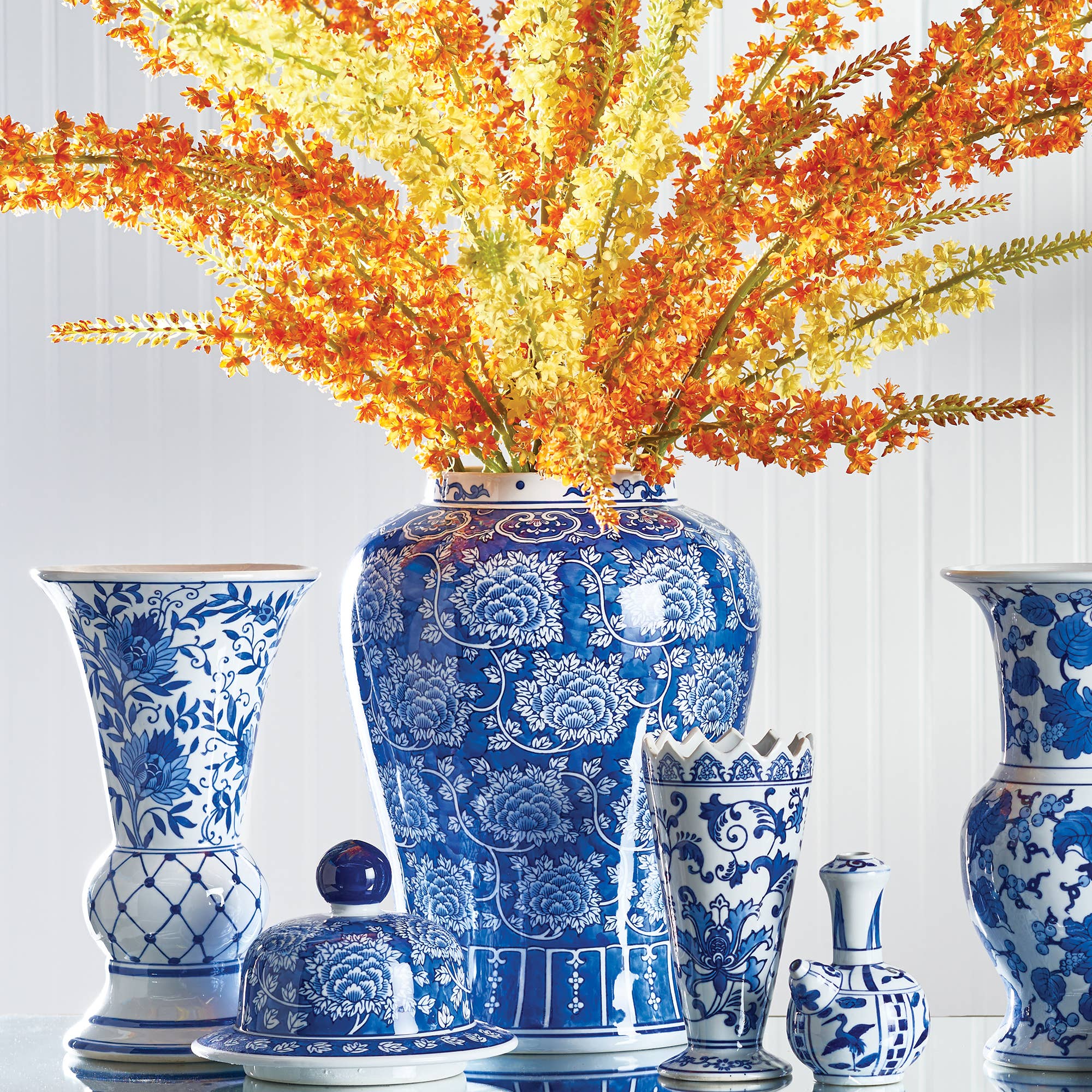 Chinoiserie Tang Ginger Jar