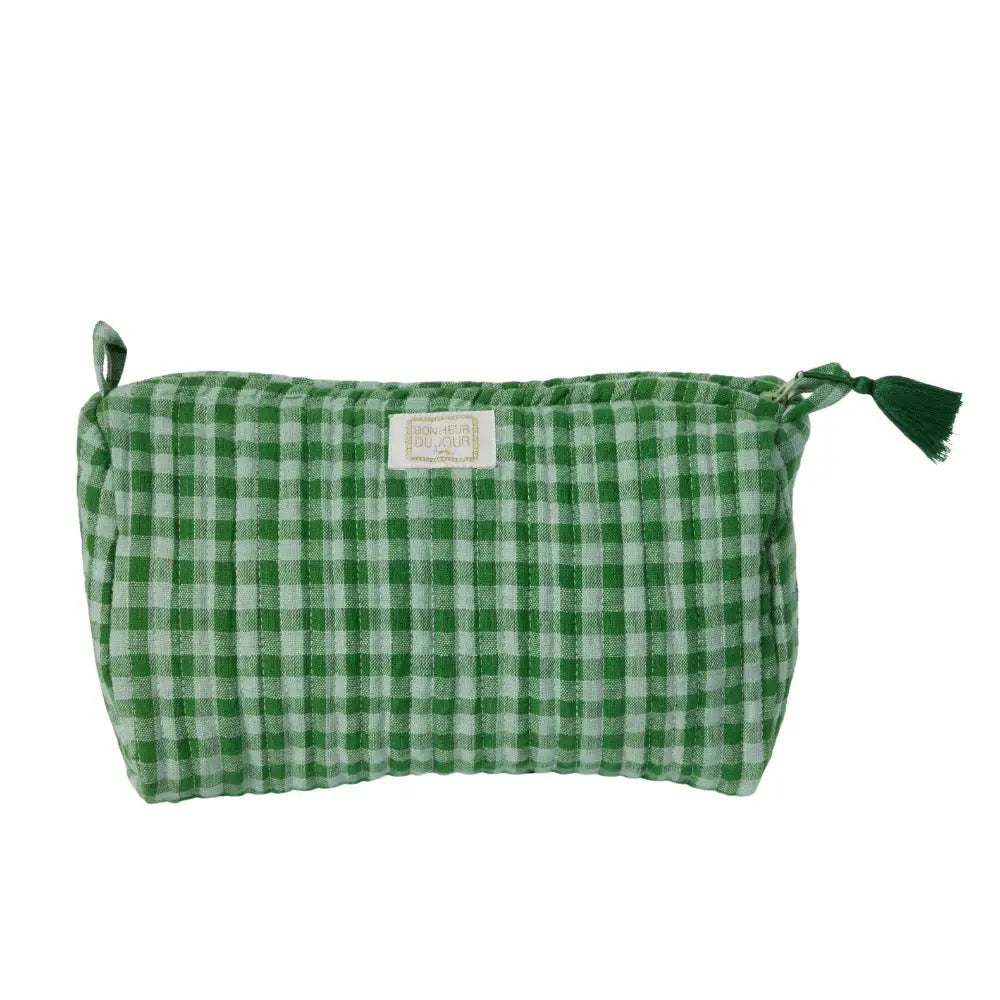Toiletry bag - Green Vichy
