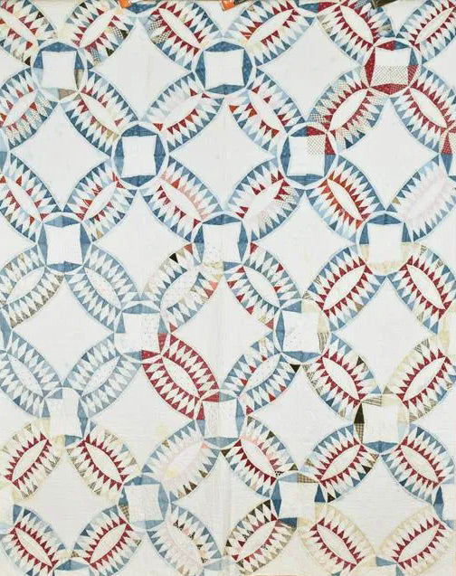 Historic 1890's Wedding Ring Quilt