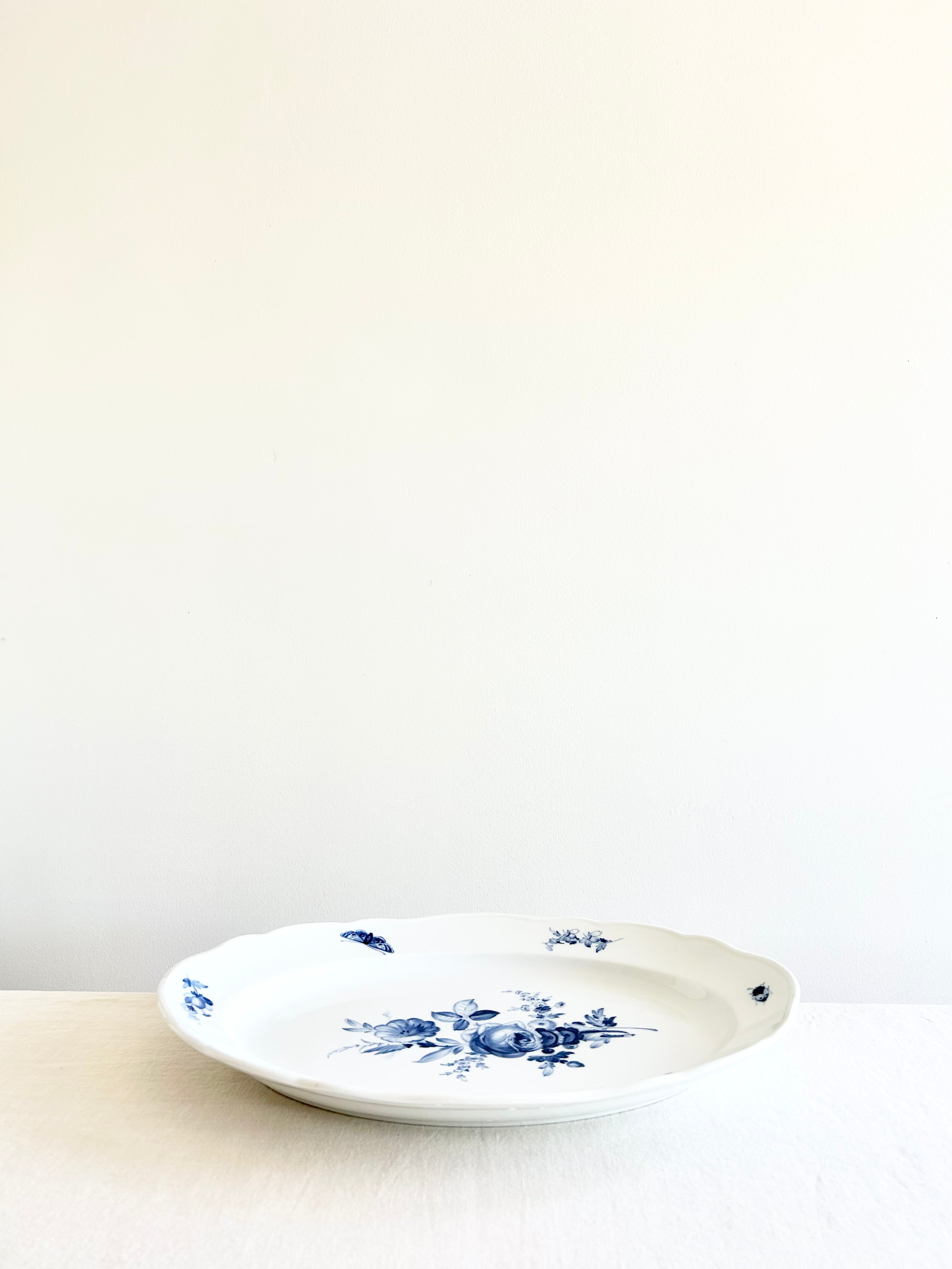 Historic Meissen Oval Platter 16.5"