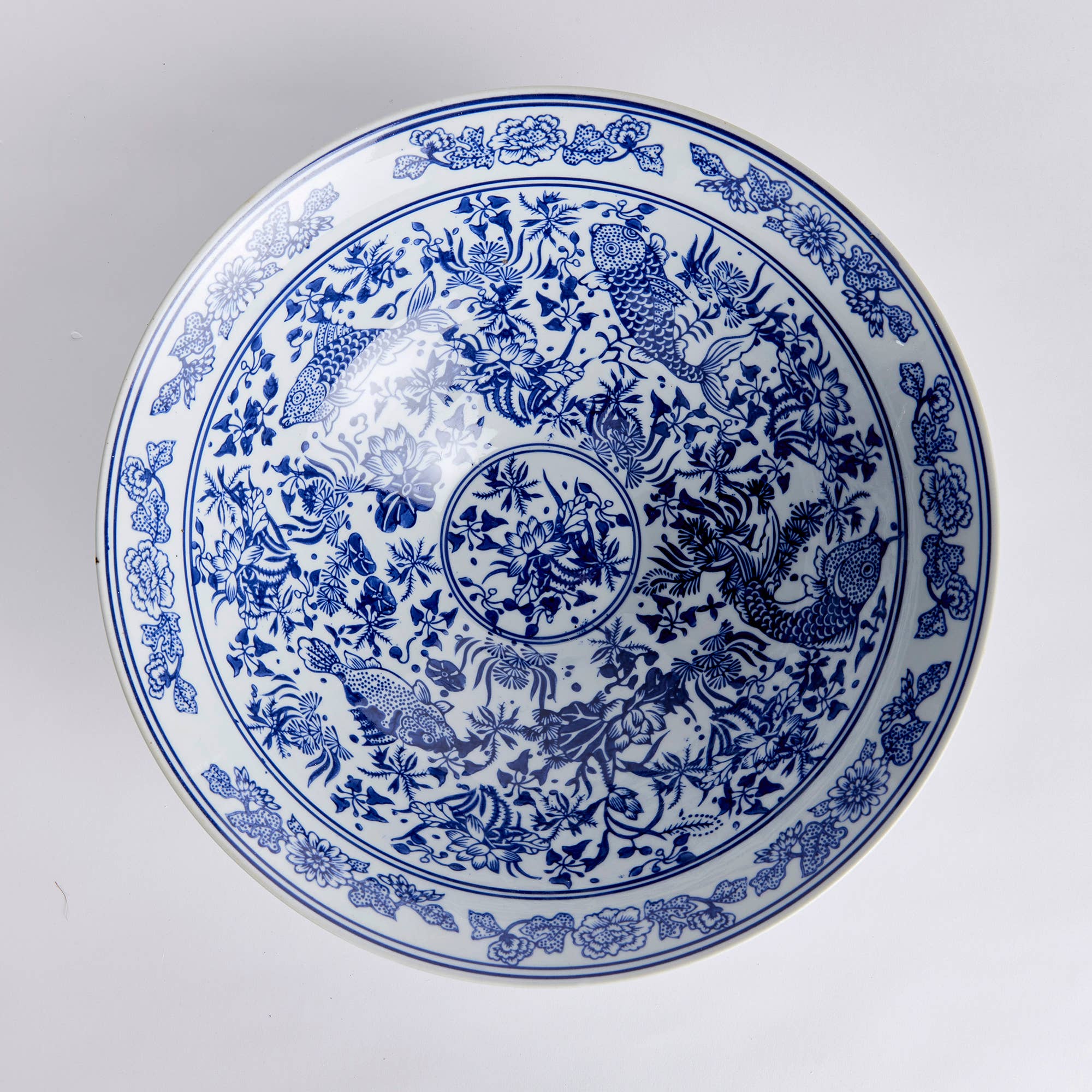 Chinoiserie Koi Bowl