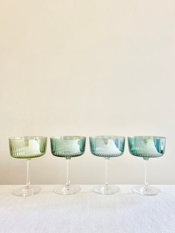 Gems Champagne Coupe - Jade S/4