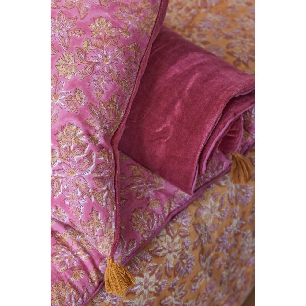 Luna Sofa Cushion - Berry