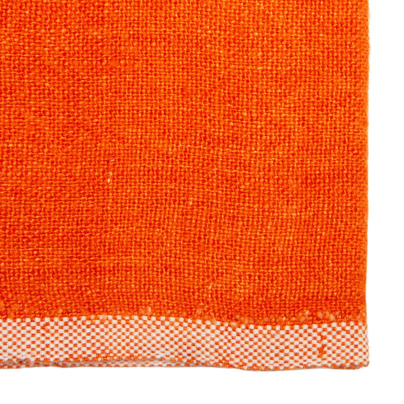 Russo Linen Orange Napkins- S/4