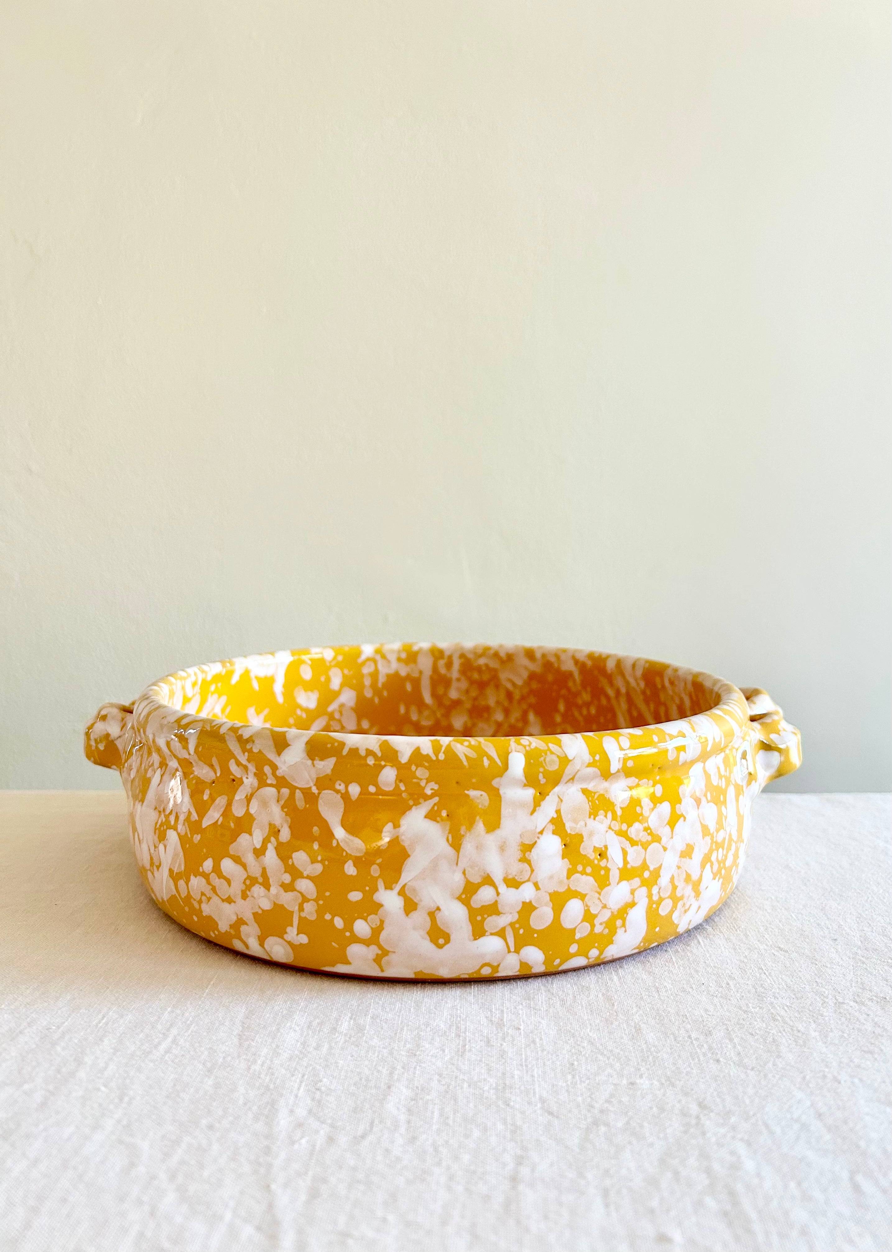 Pompeii Oven Dish 9" - Yolk