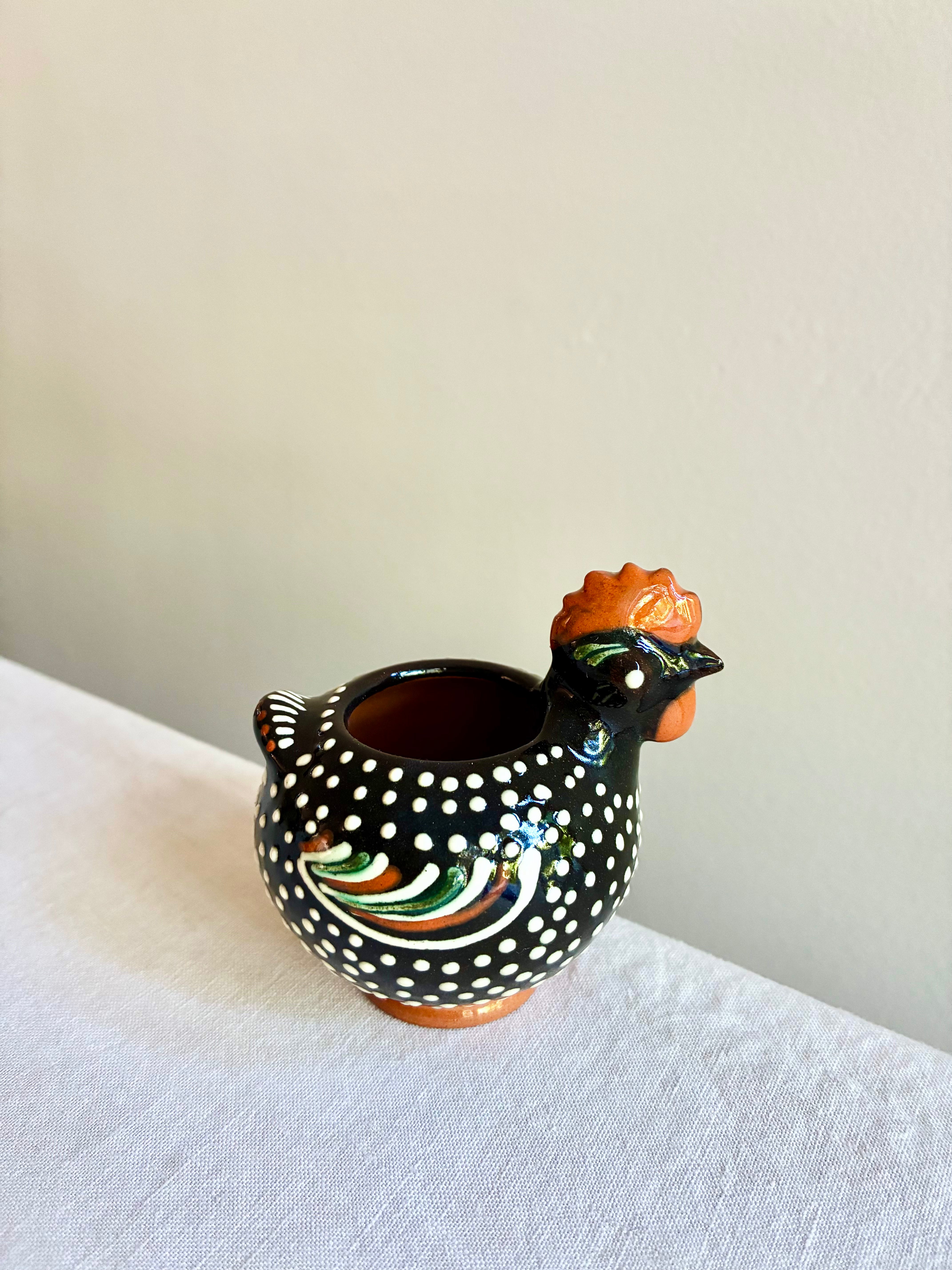 Hungarian Guinea Hen Salt Cellars - S/2