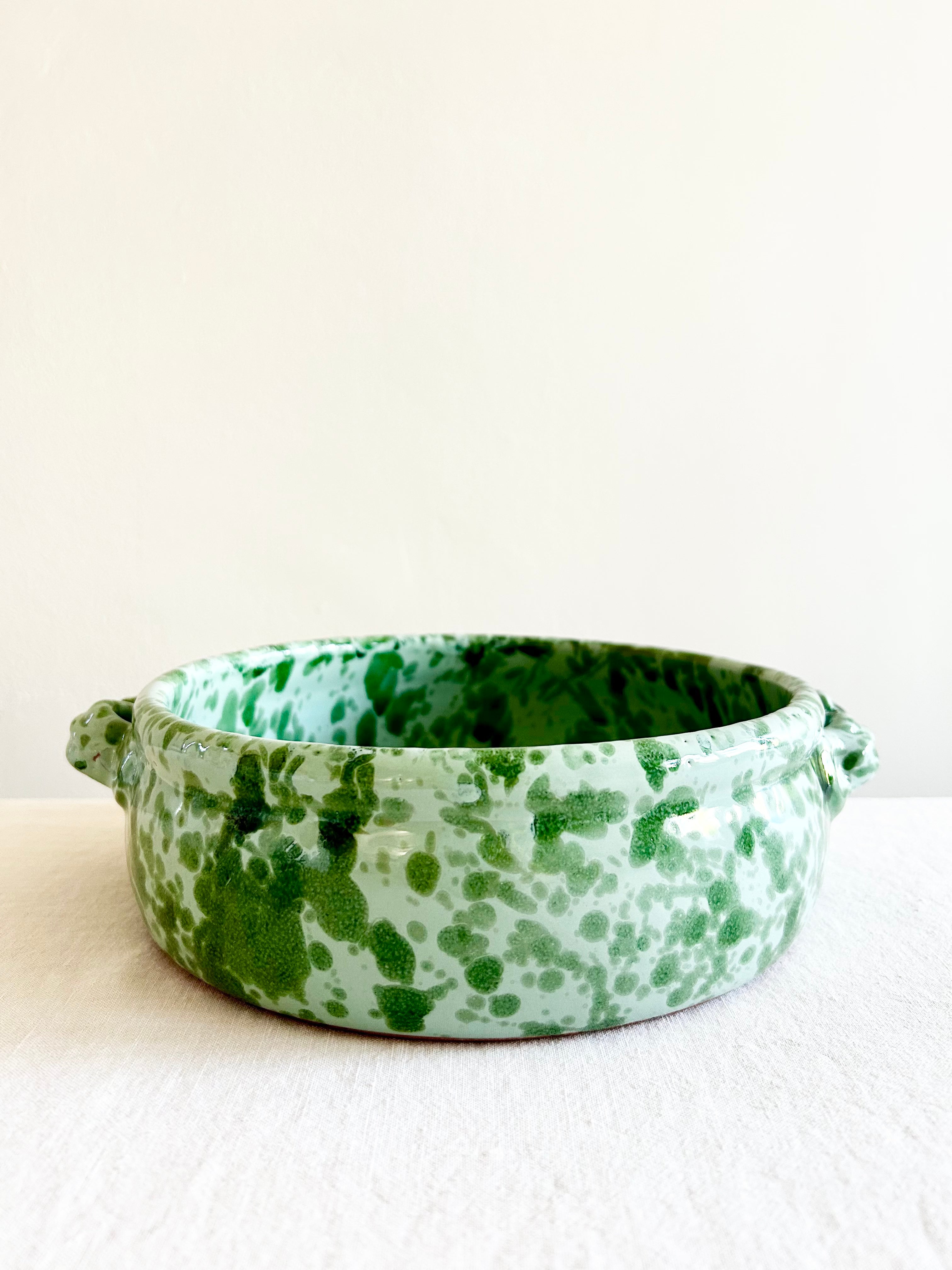 Pompeii Oven Dish 9" - Jade