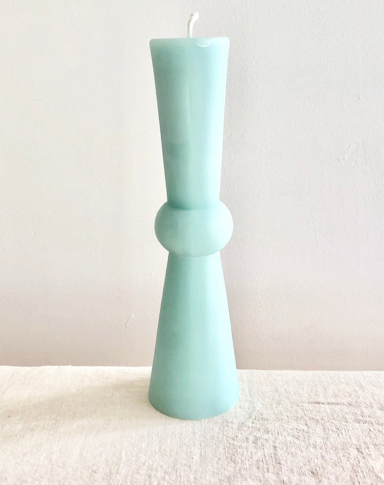 Totem Pillar Candle - Tall Blue Sage