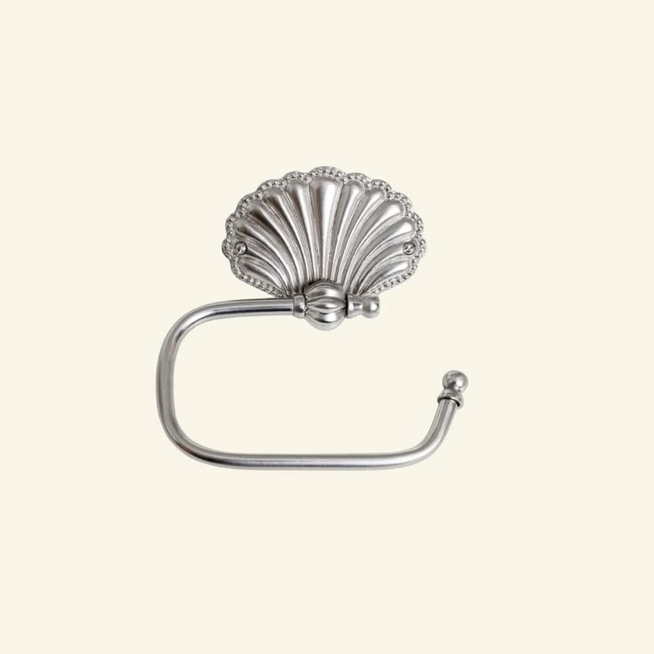 Cara Shell Towel or Paper Roll Holder - Chrome