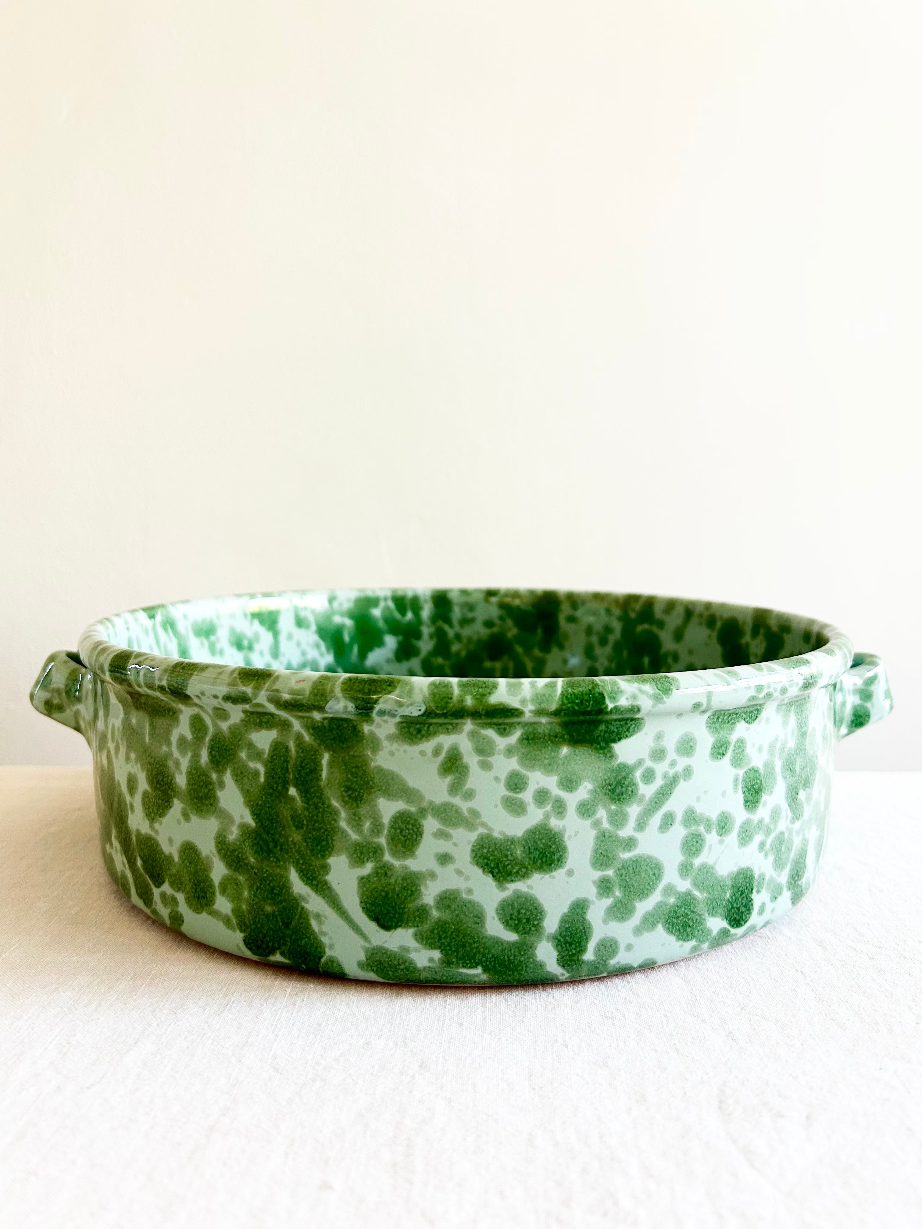 Pompeii Oven Dish 12.5" - Jade