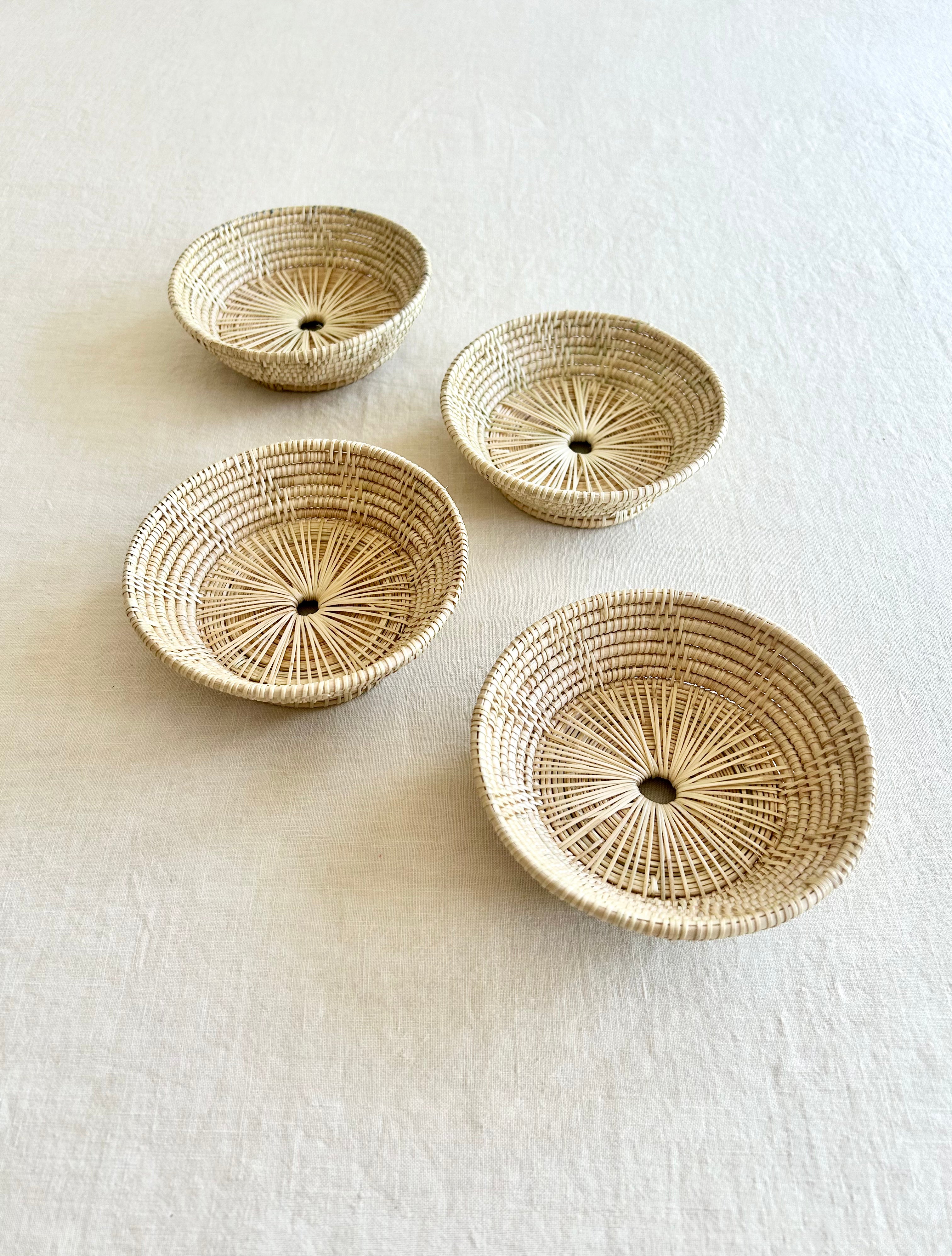 Tissé Mini Bread Basket - S/4