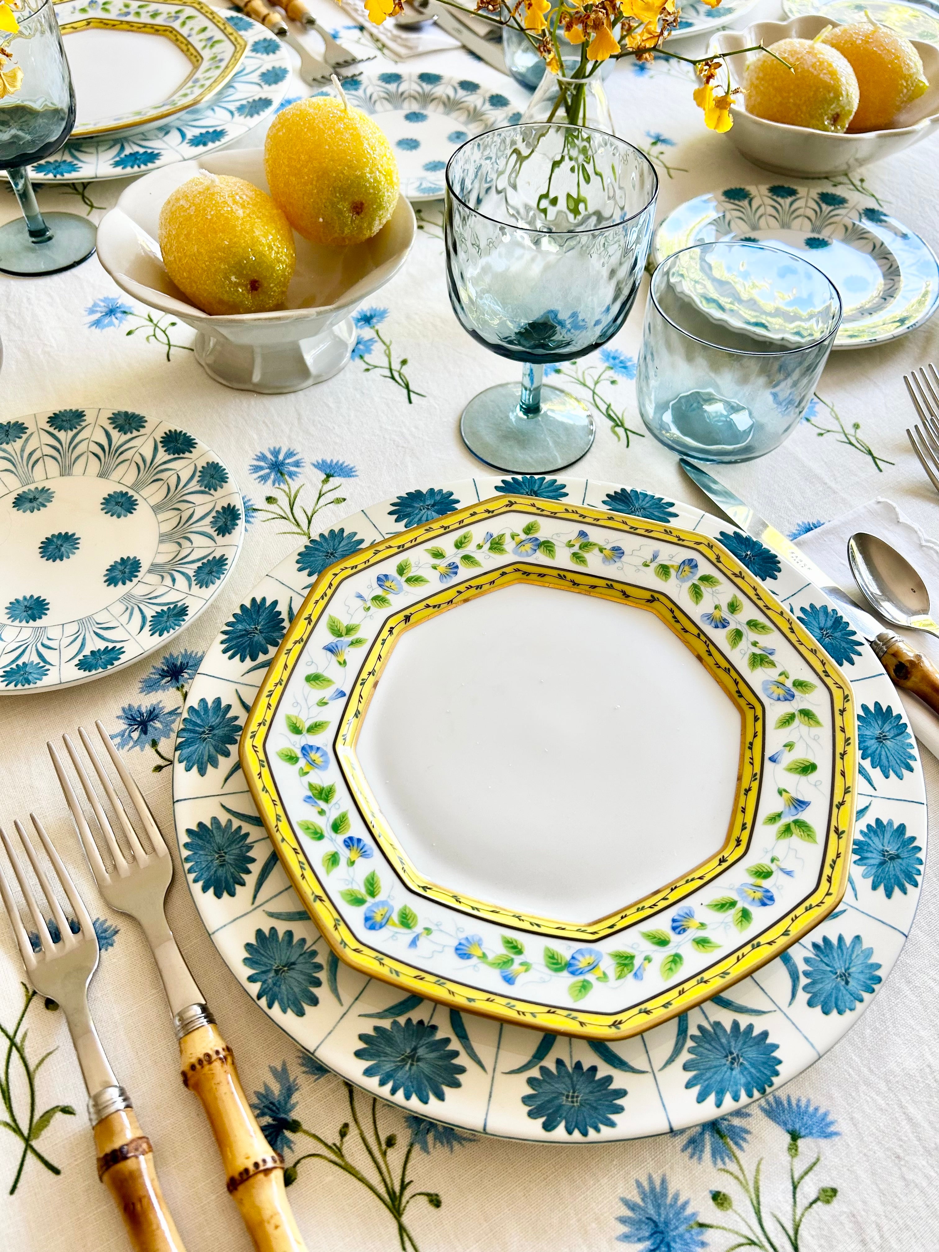 Historic Limoges Ceralene Luncheon Plates S/4