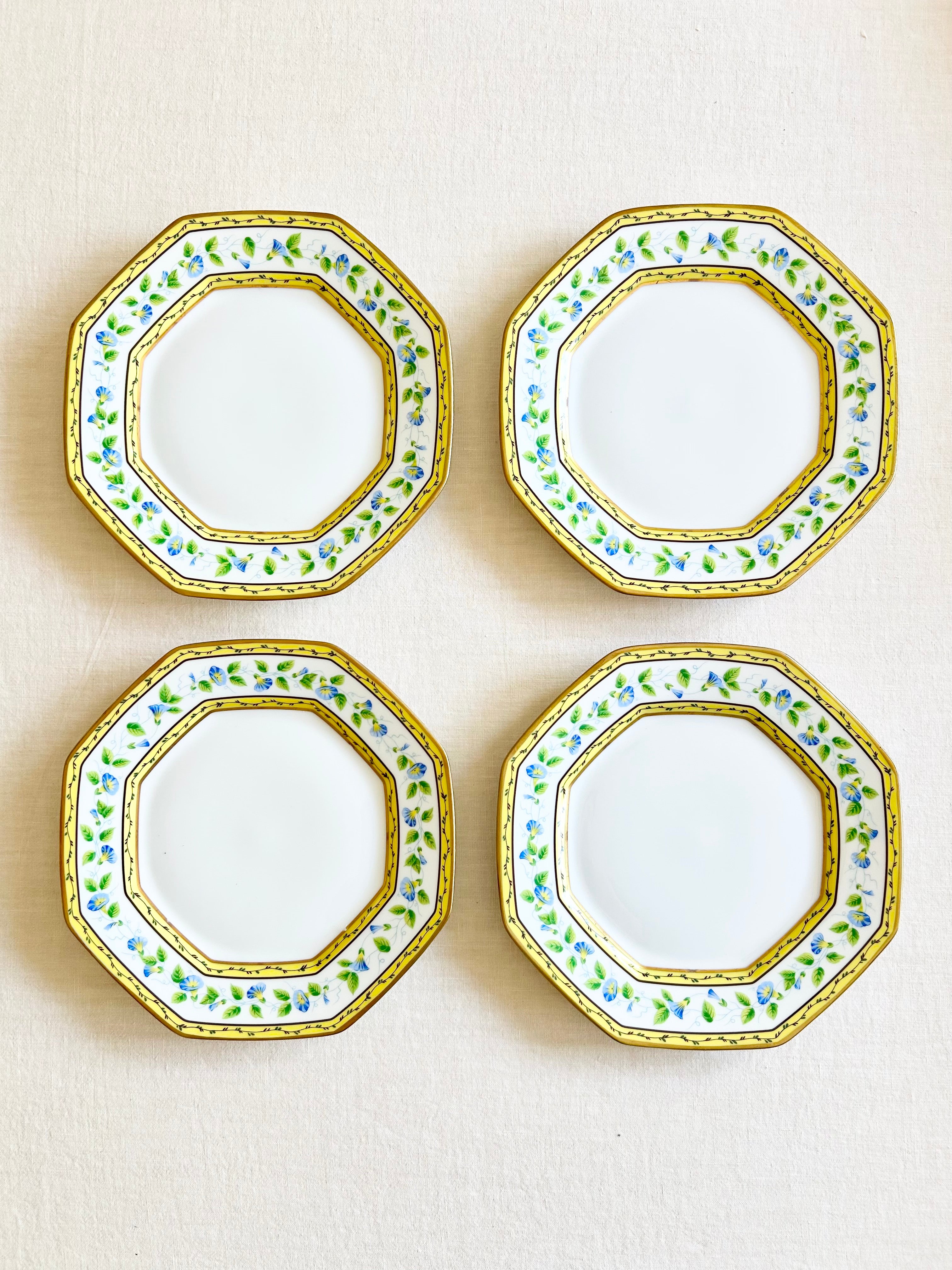 Historic Limoges Ceralene Luncheon Plates S/4