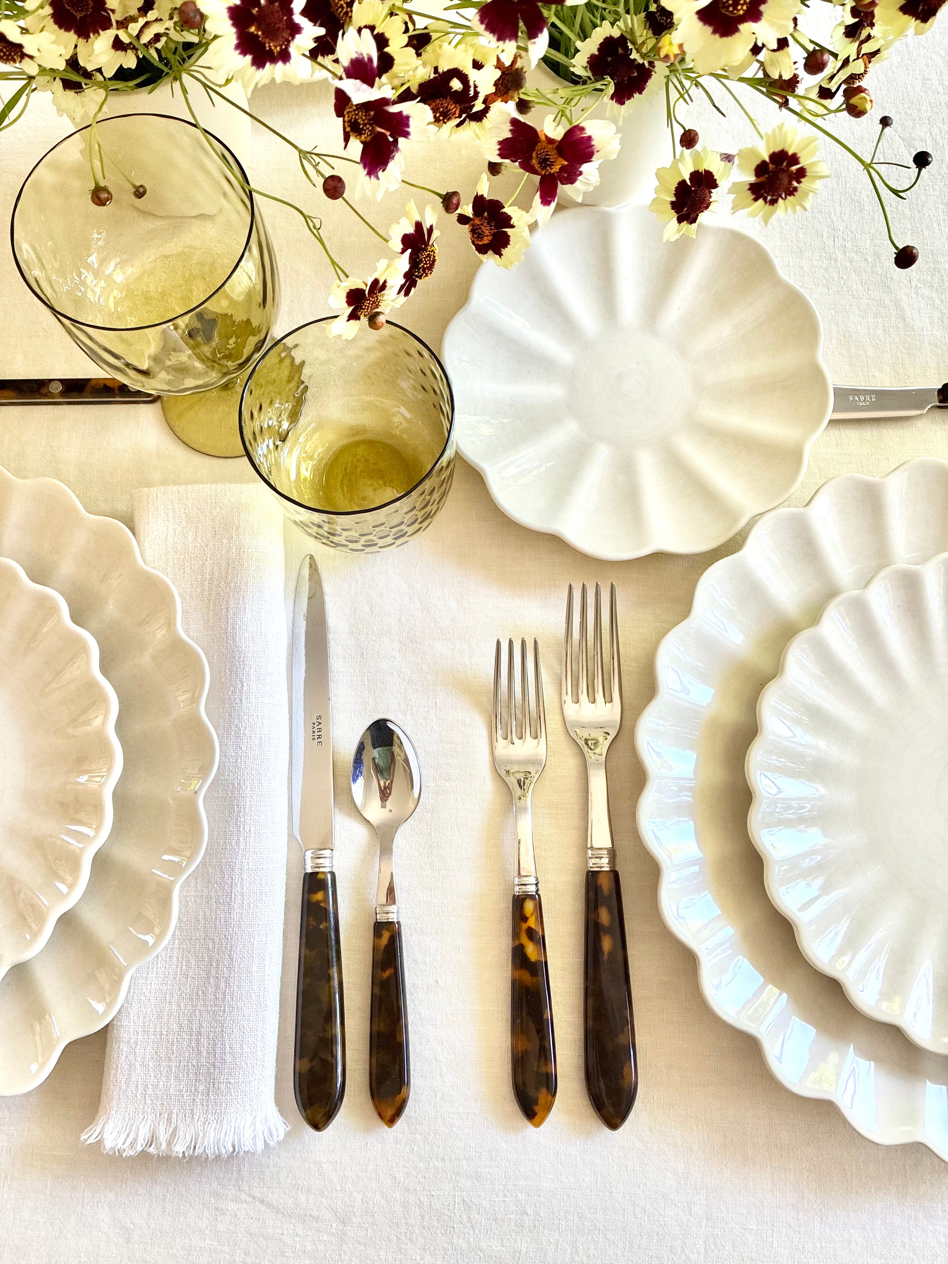 Oyster Dinnerware - Sand - S/4