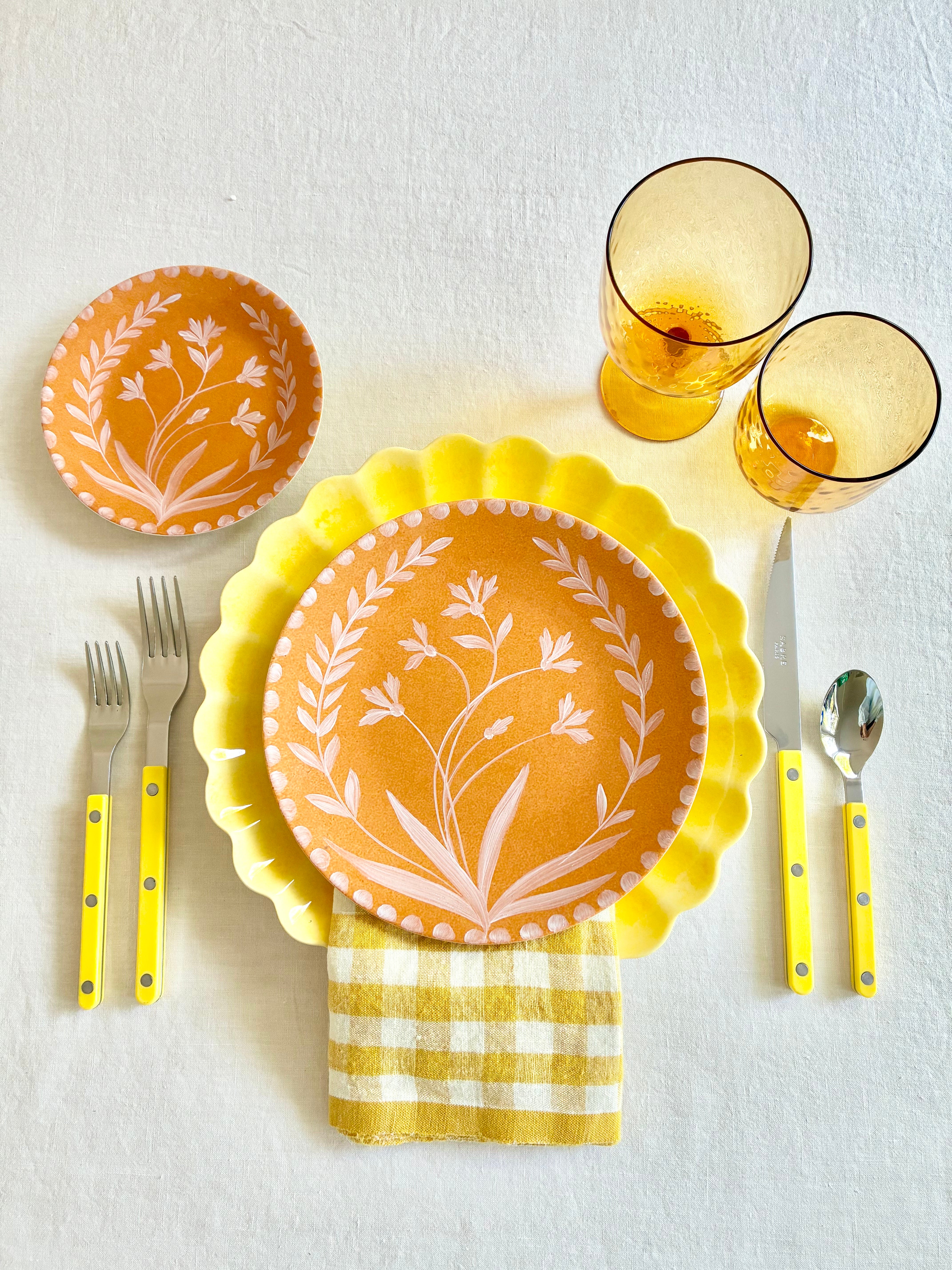 Bistro Yellow Flatware - 5 piece set