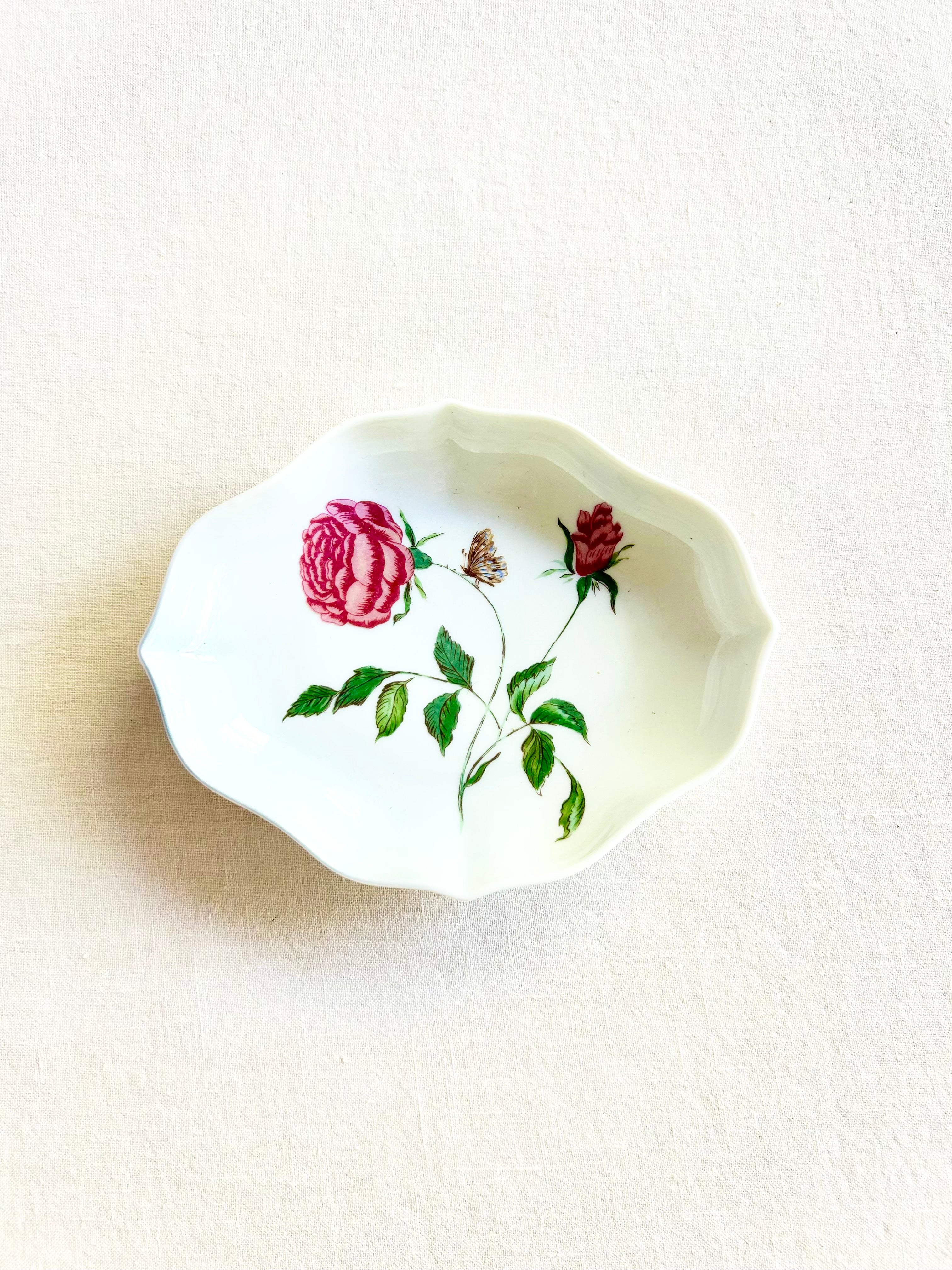 Historic Limoges Mon Jardin Small Tray