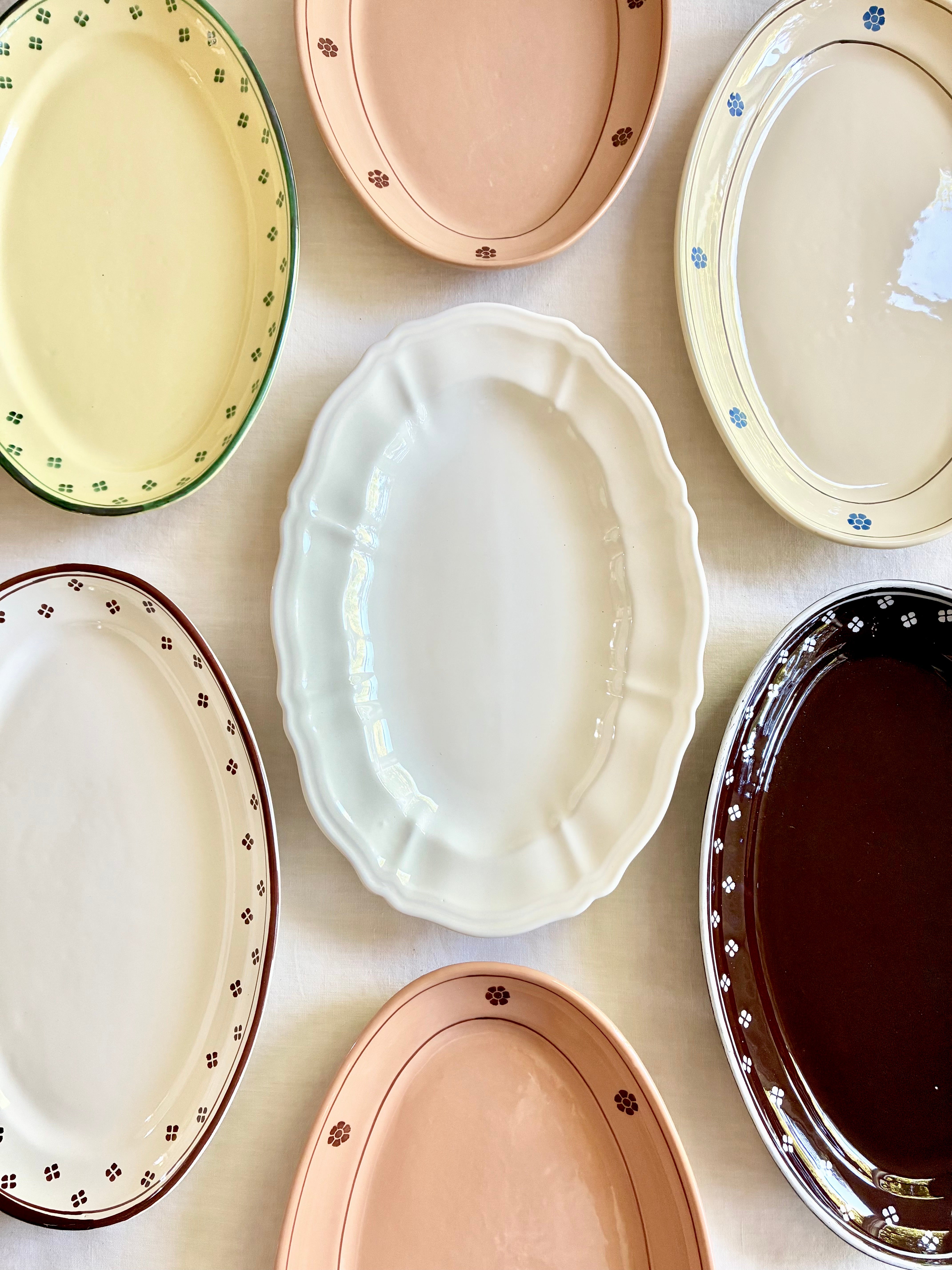 Rigo E Stella Oval Platters - Classic - 2 Sizes