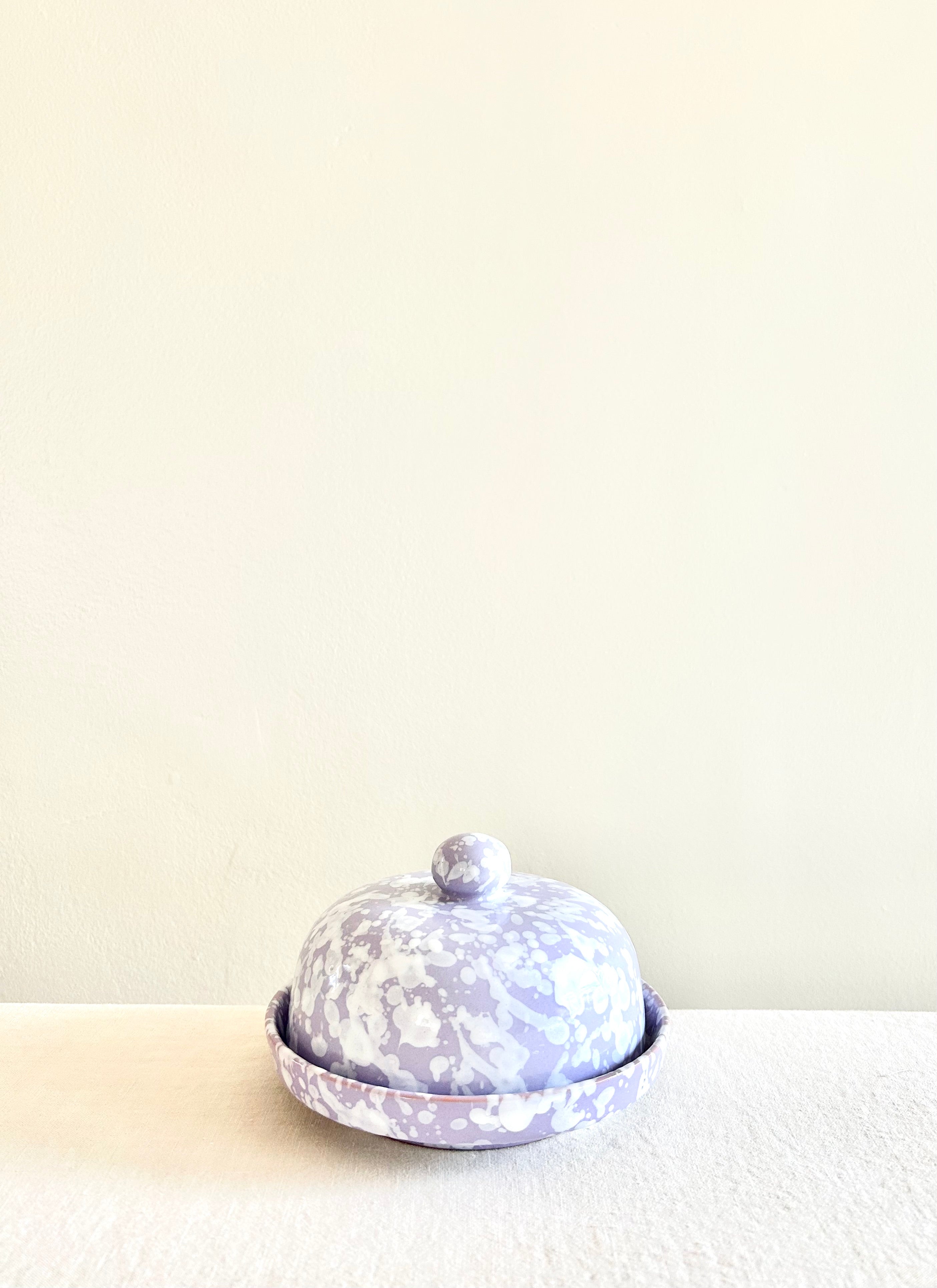 Pompeii Covered Butter Dish - Lavande