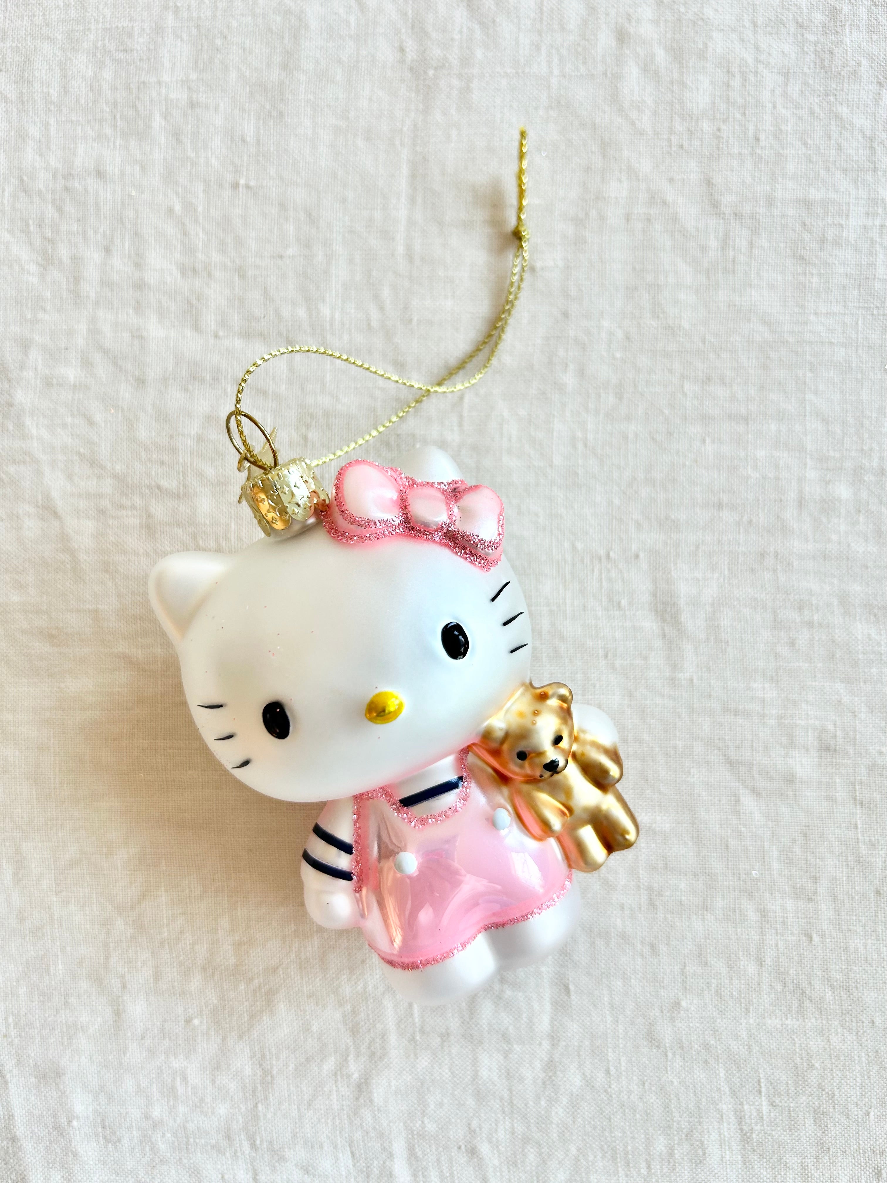 Hello Kitty & Bear Ornament