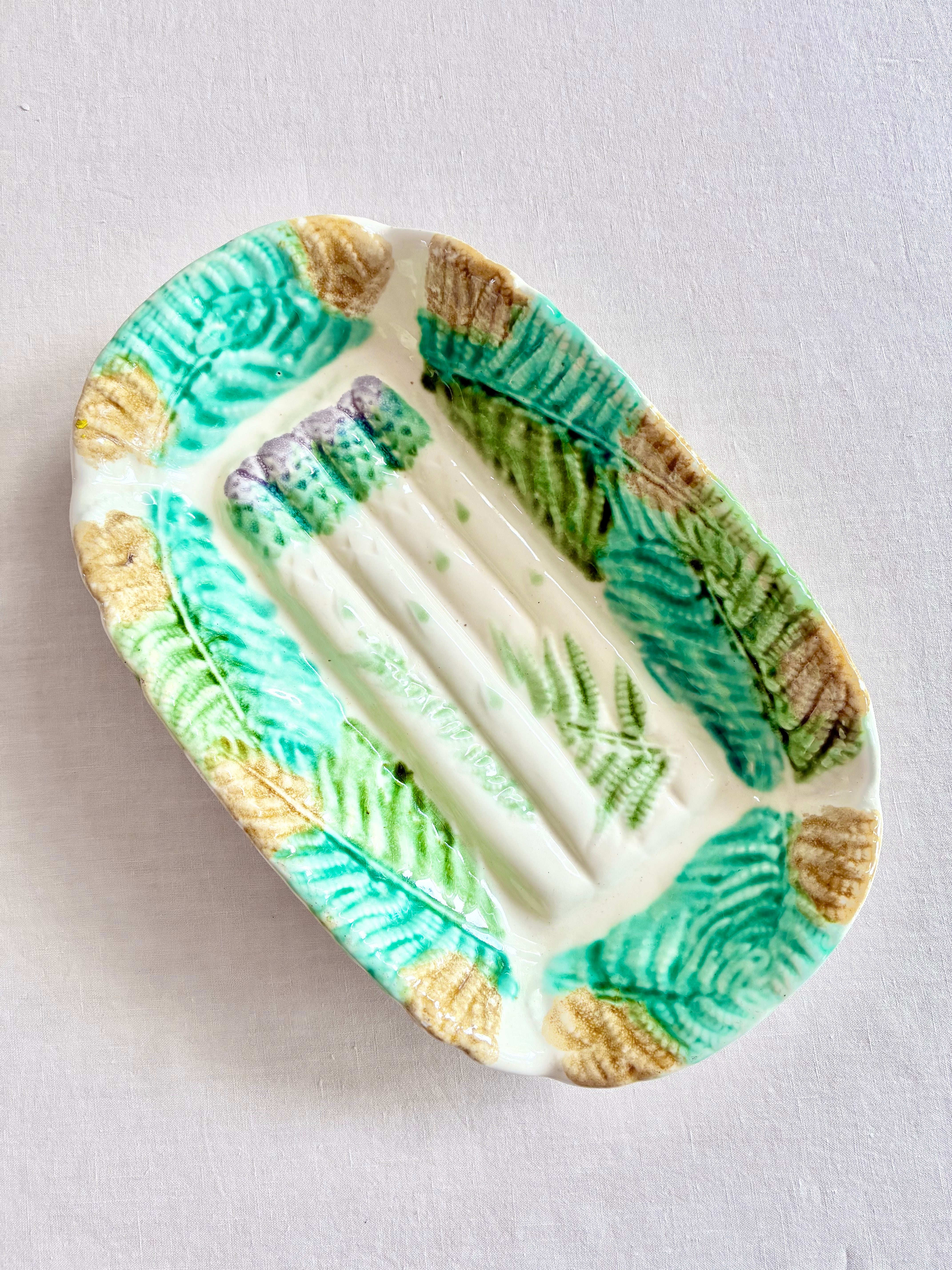 Historic Asparagus Serving Dish 1880