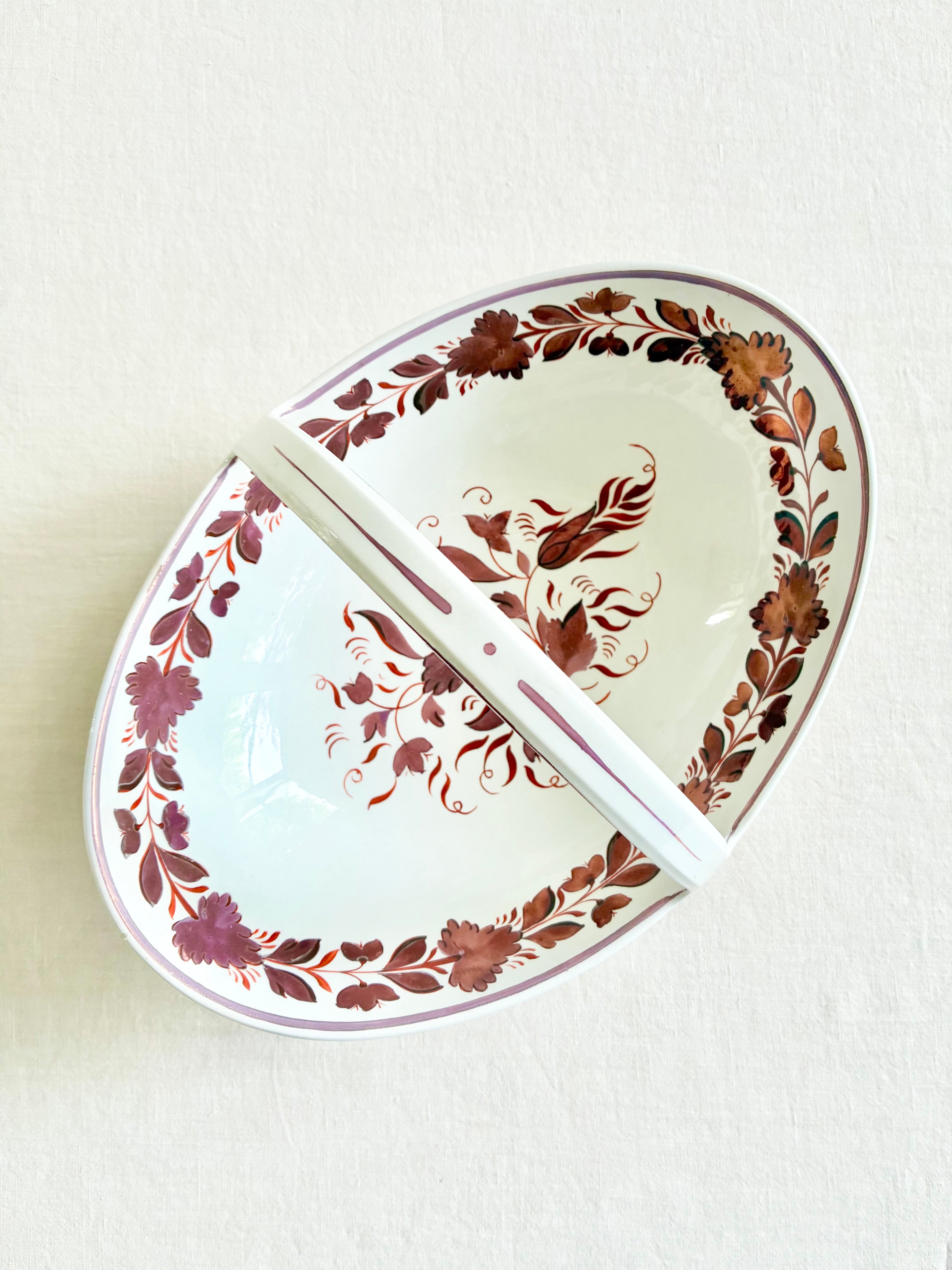 Historic Wedgwood Lustre Ware Dessert Basket