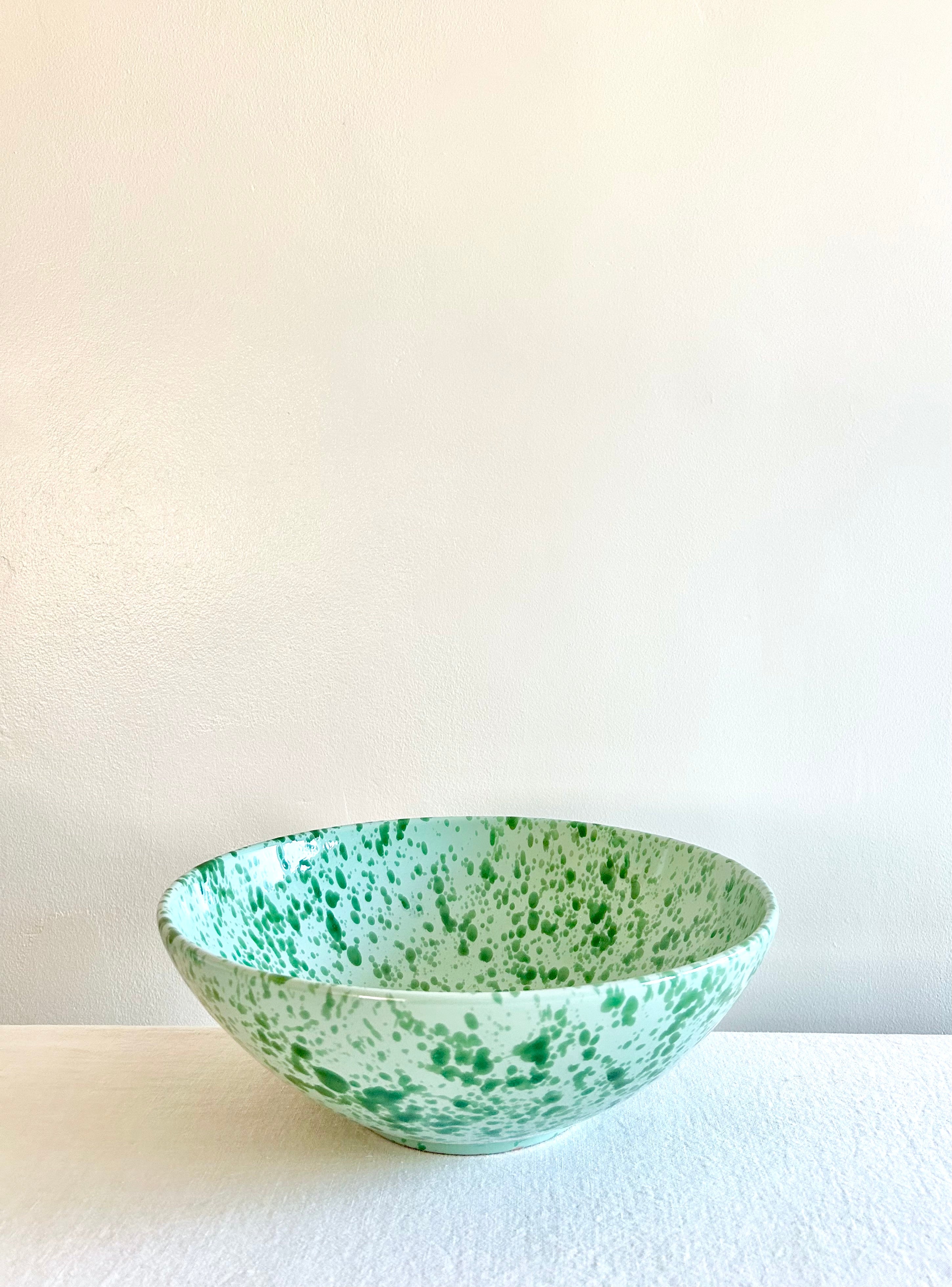 Pompeii Serving Bowl - Jade 13"