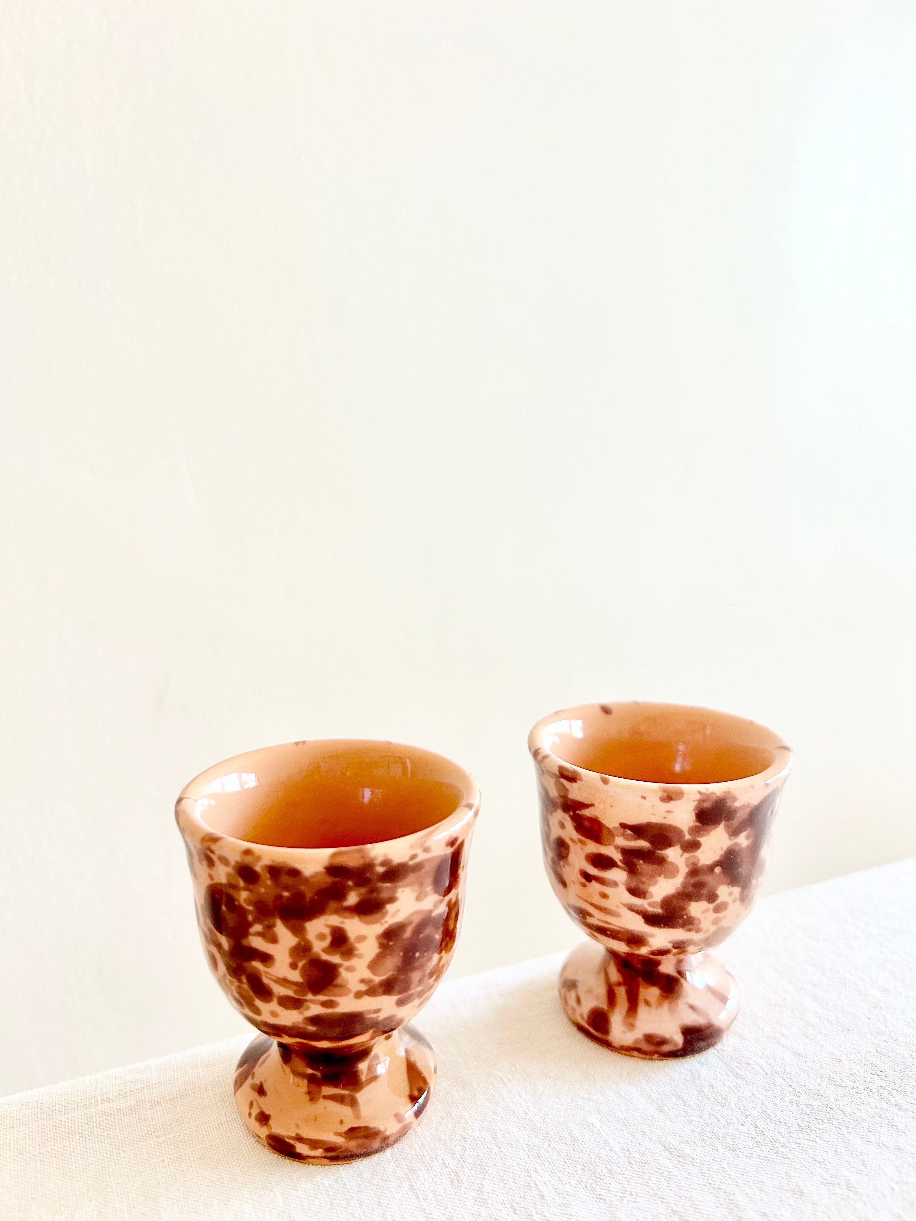 Pompeii Egg Cups S/2 - Coco