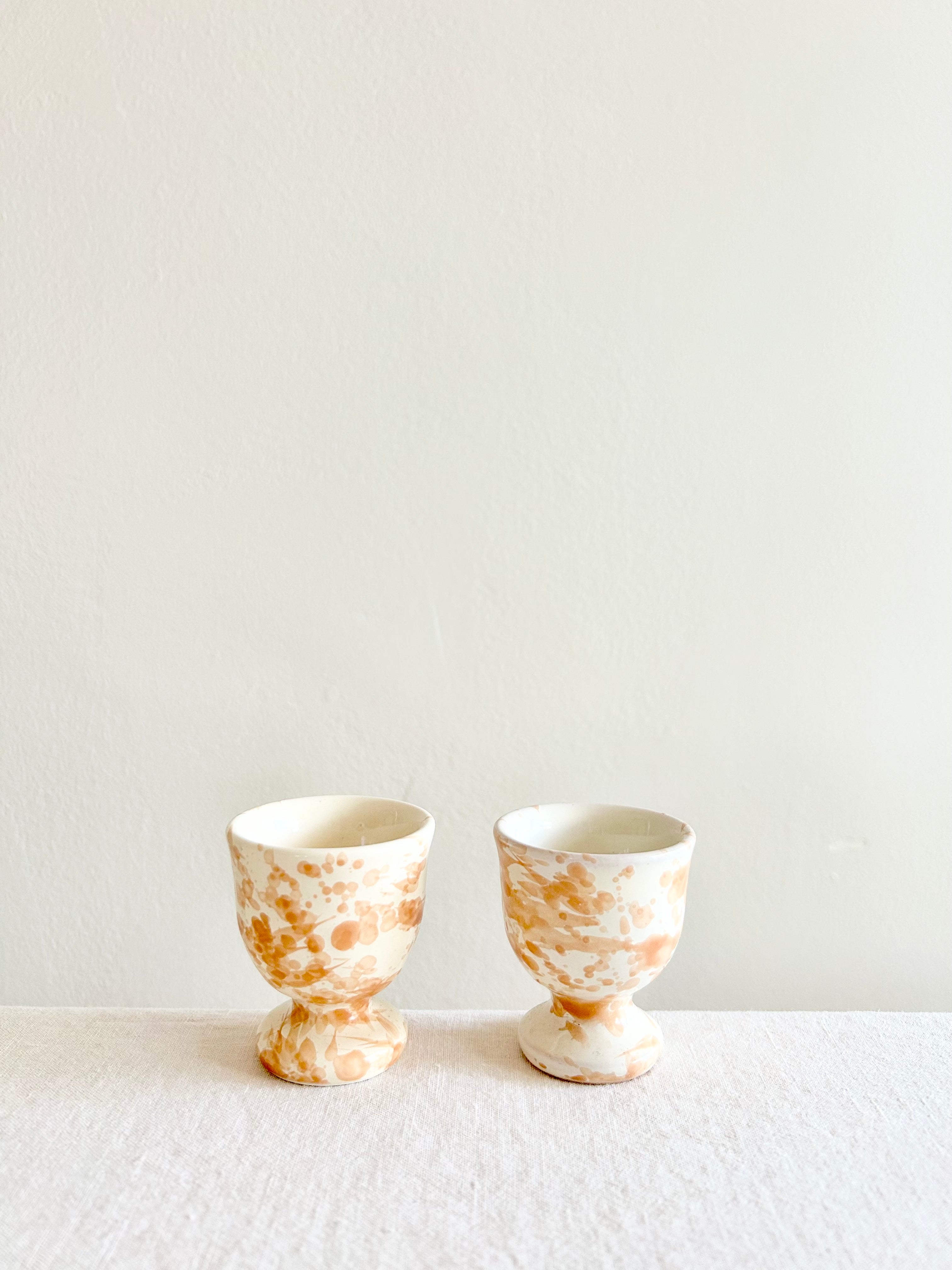 Pompeii Egg Cups S/2 - Natural