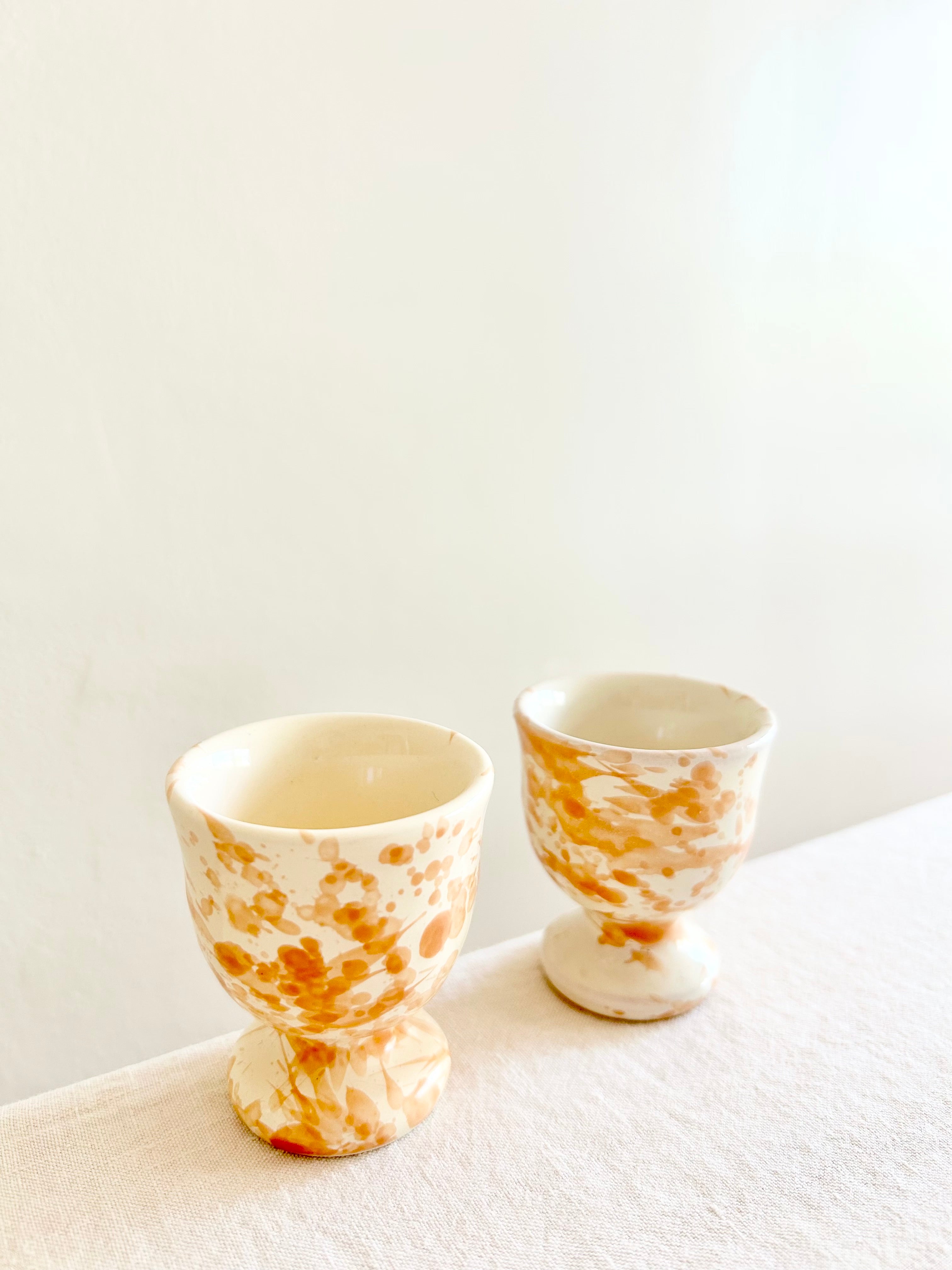 Pompeii Egg Cups S/2 - Natural