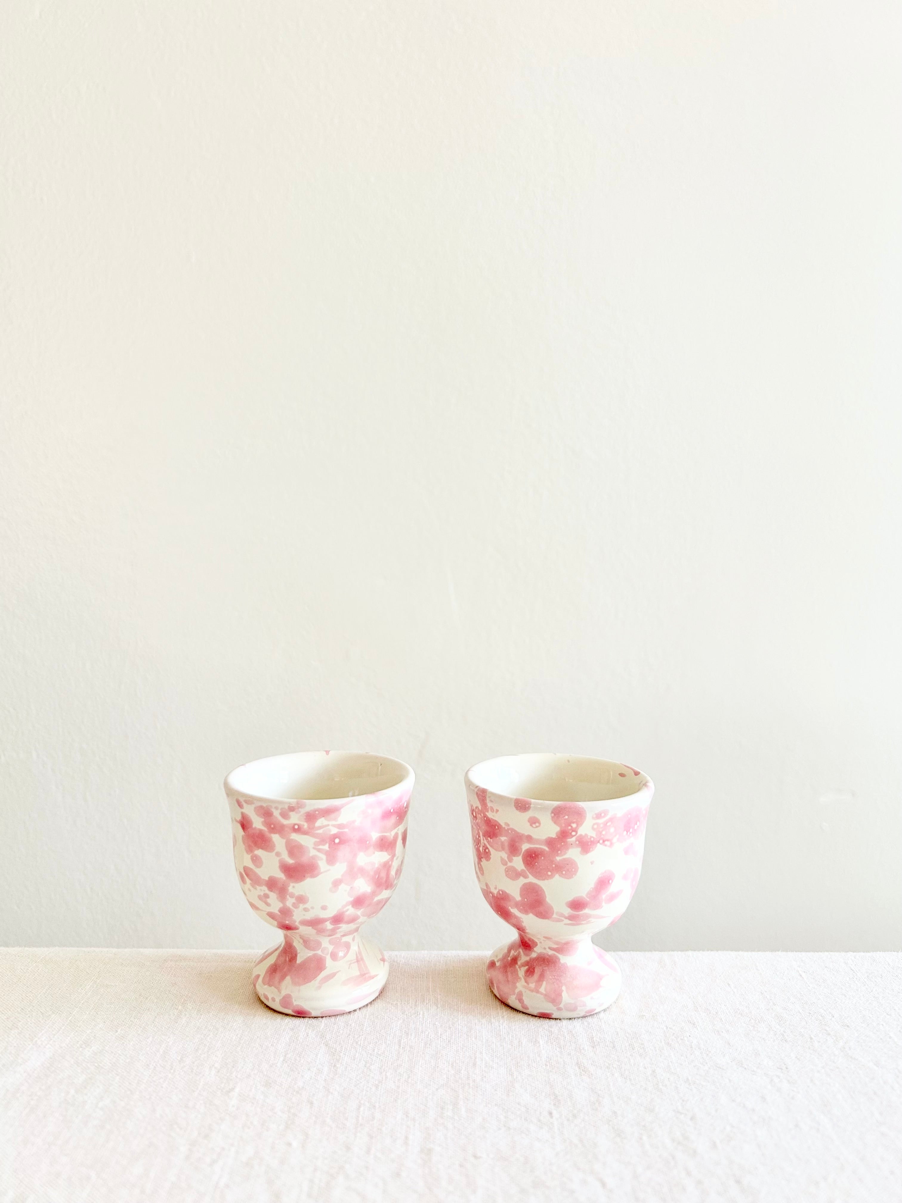 Pompeii Egg Cups S/2 - Pink