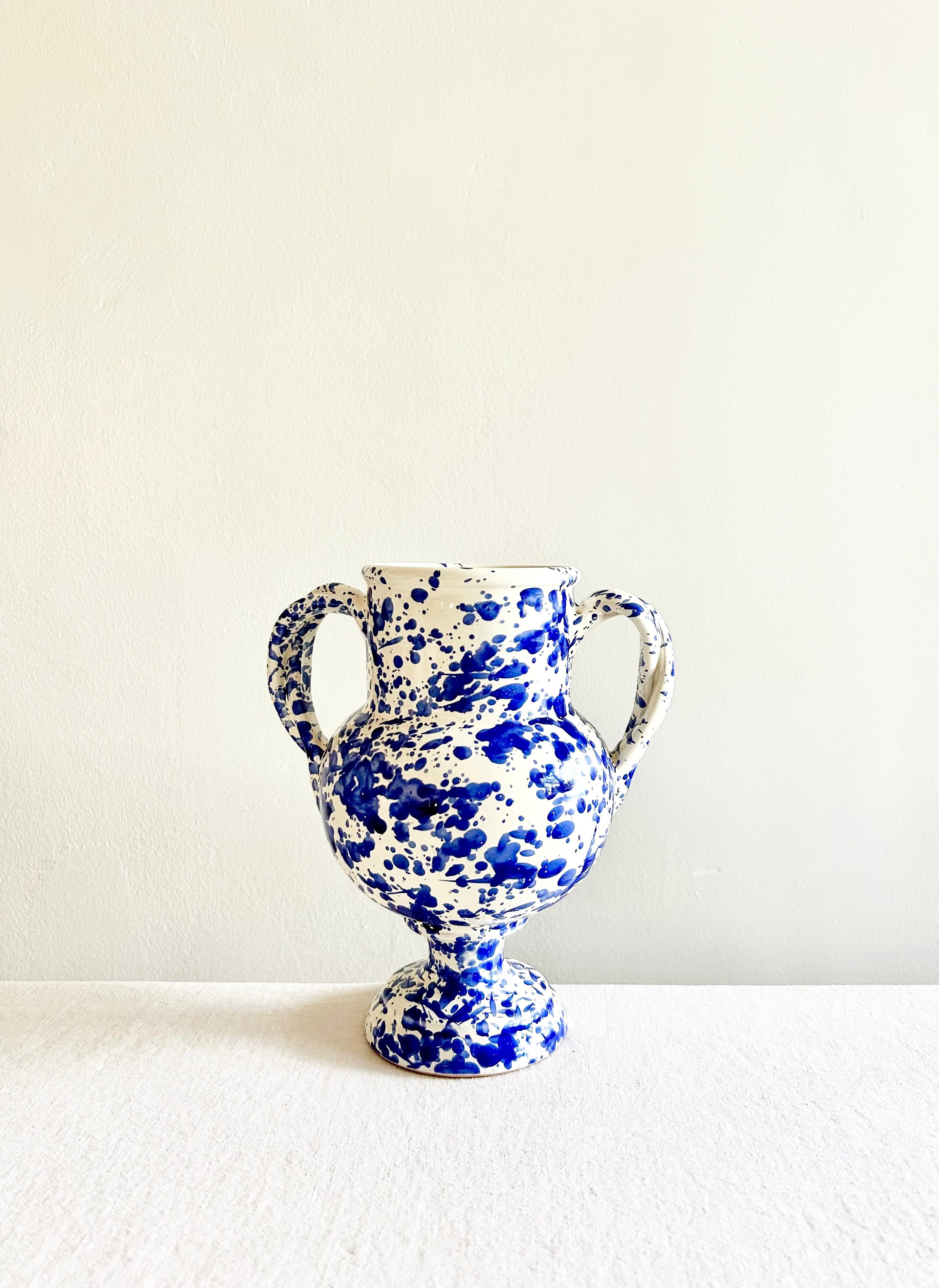 Small Pompeii Amphora Vase - Lapis