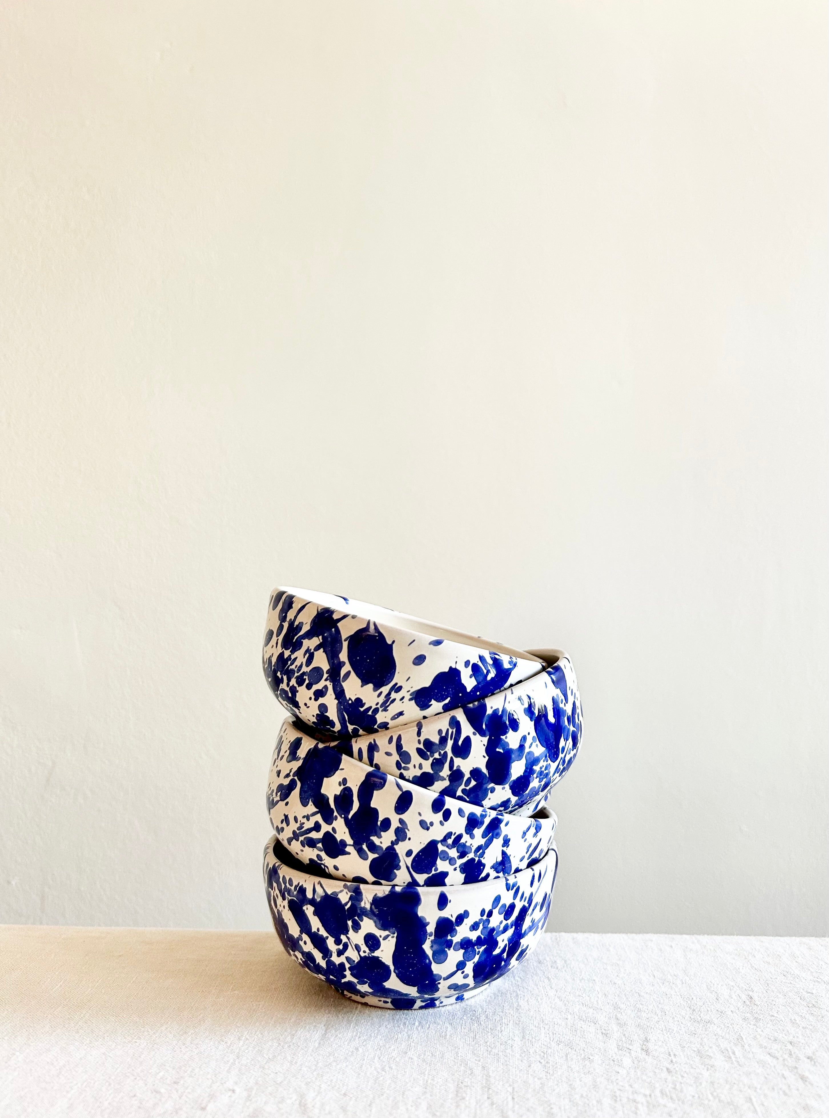 Pompeii Snack Bowls- Lapis - S/4