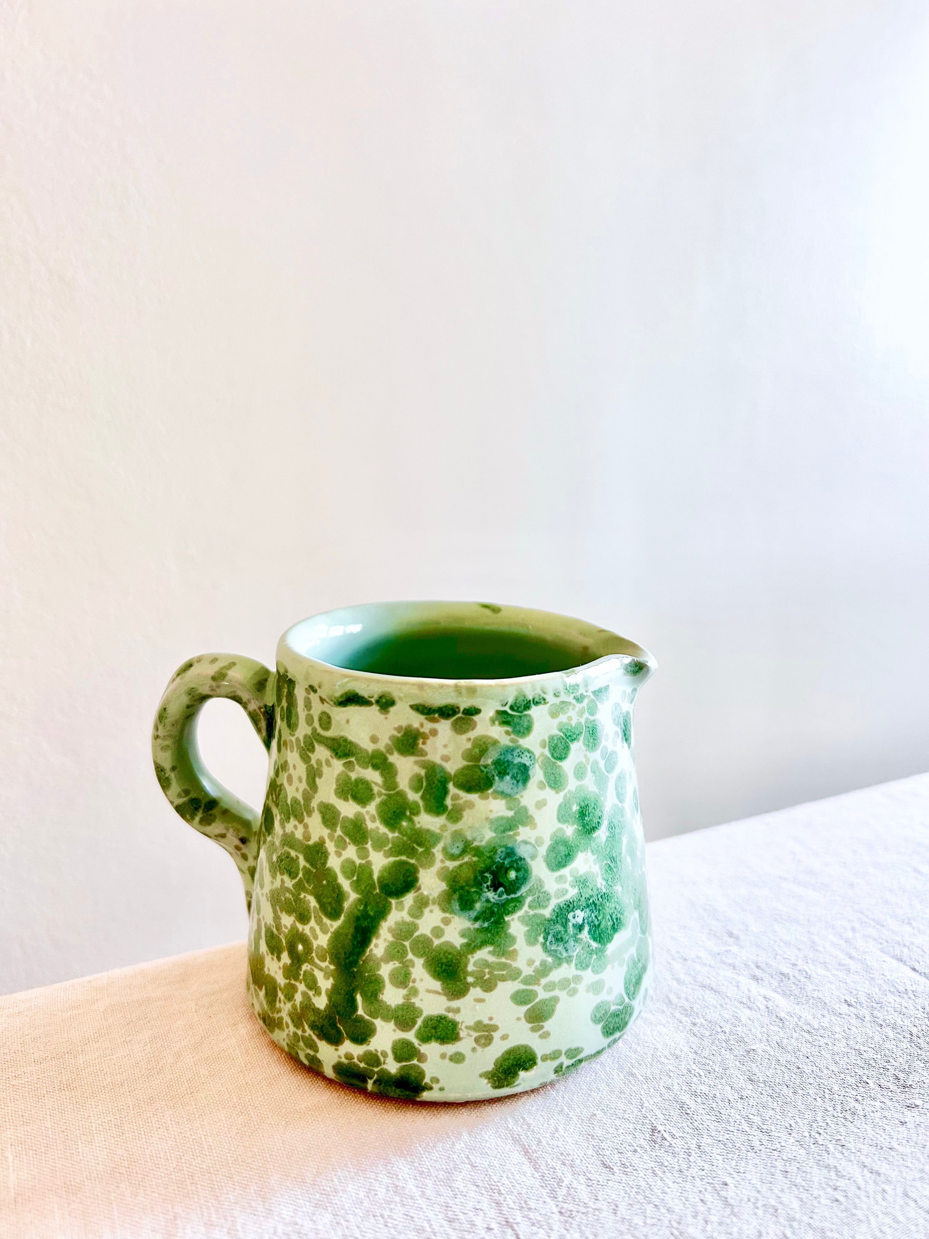 Pompeii Creamer- Jade