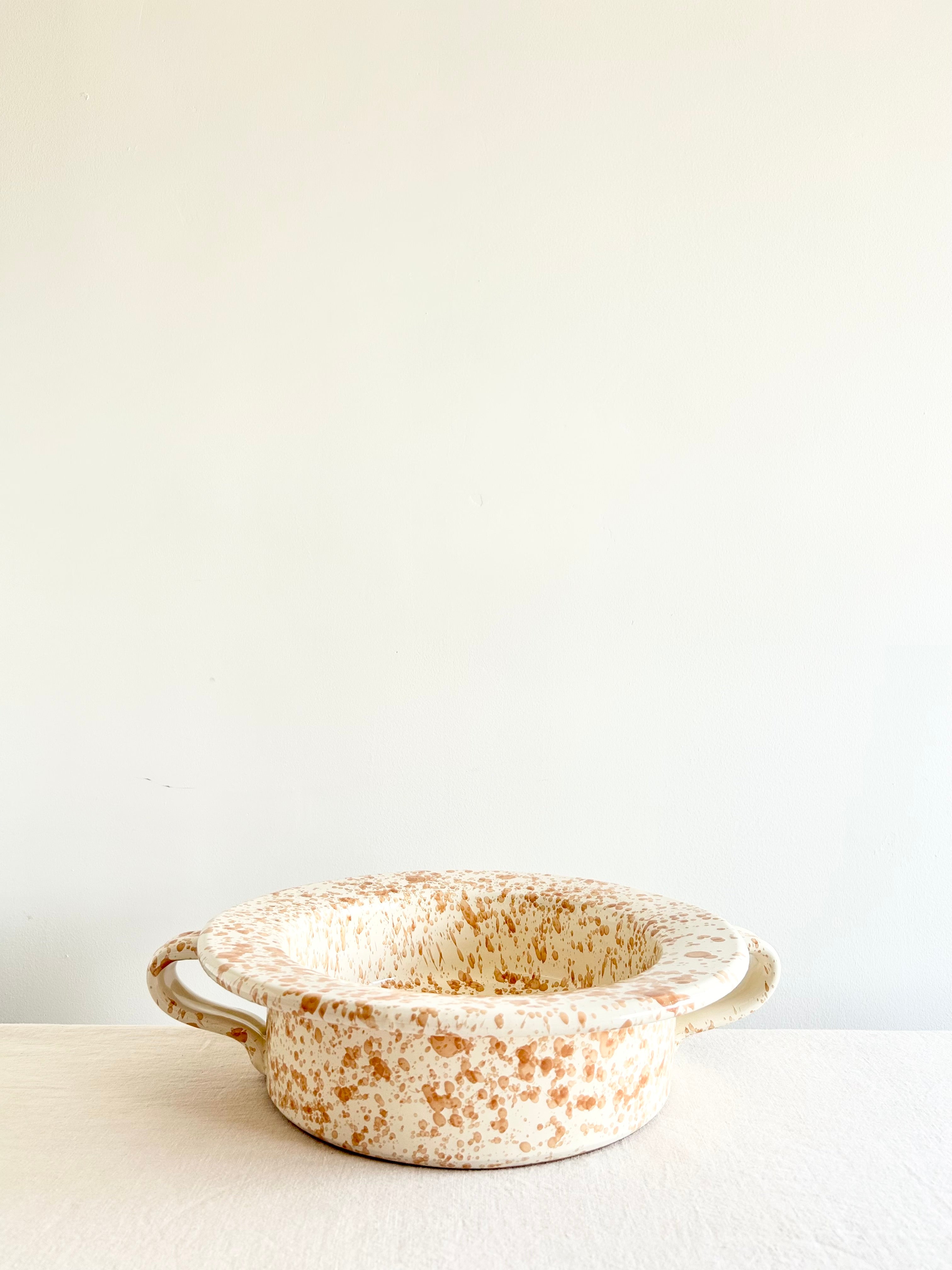 Pompeii Handled Fruit Bowl -Natural