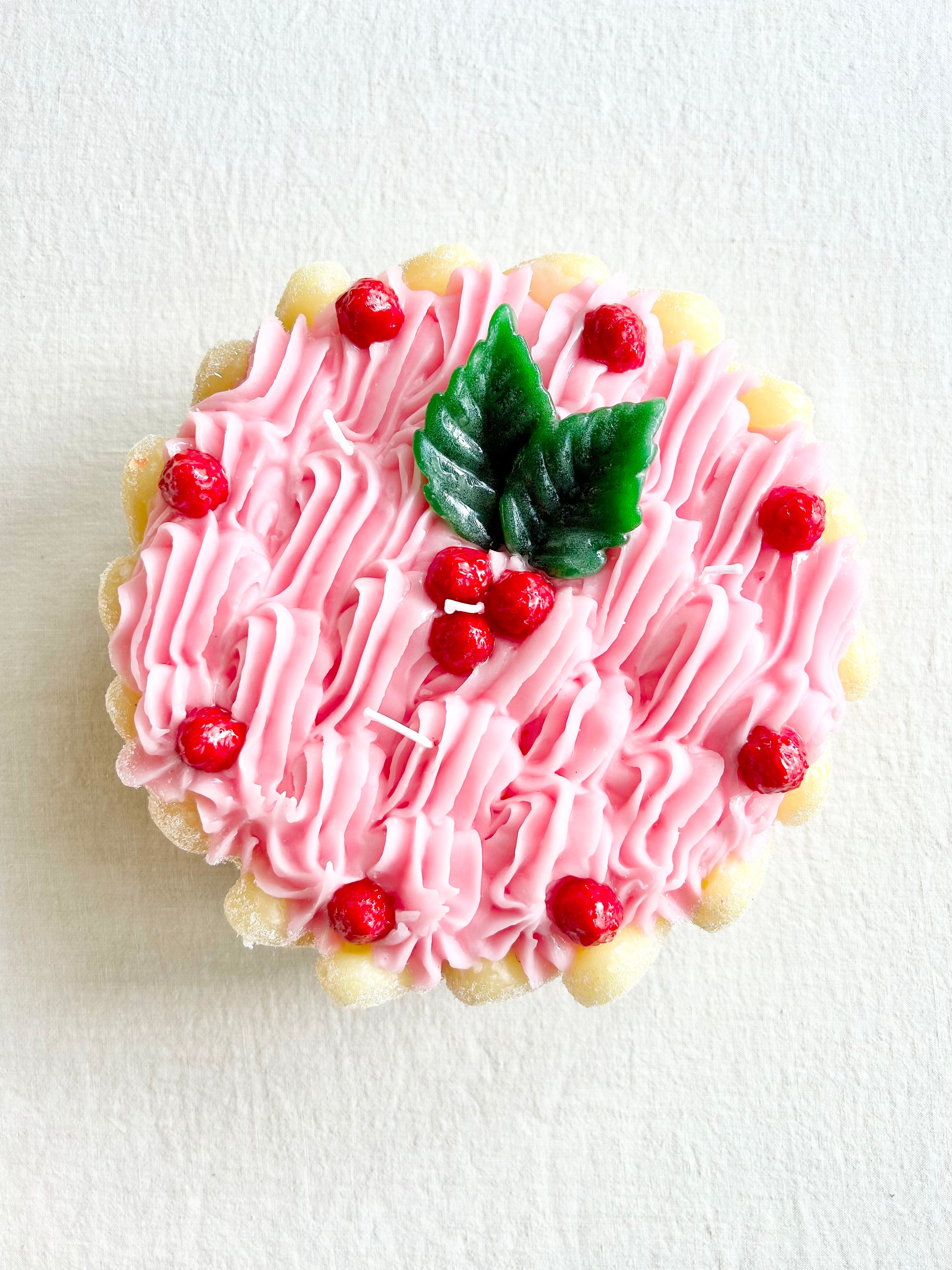 Ladyfinger Cake Candle