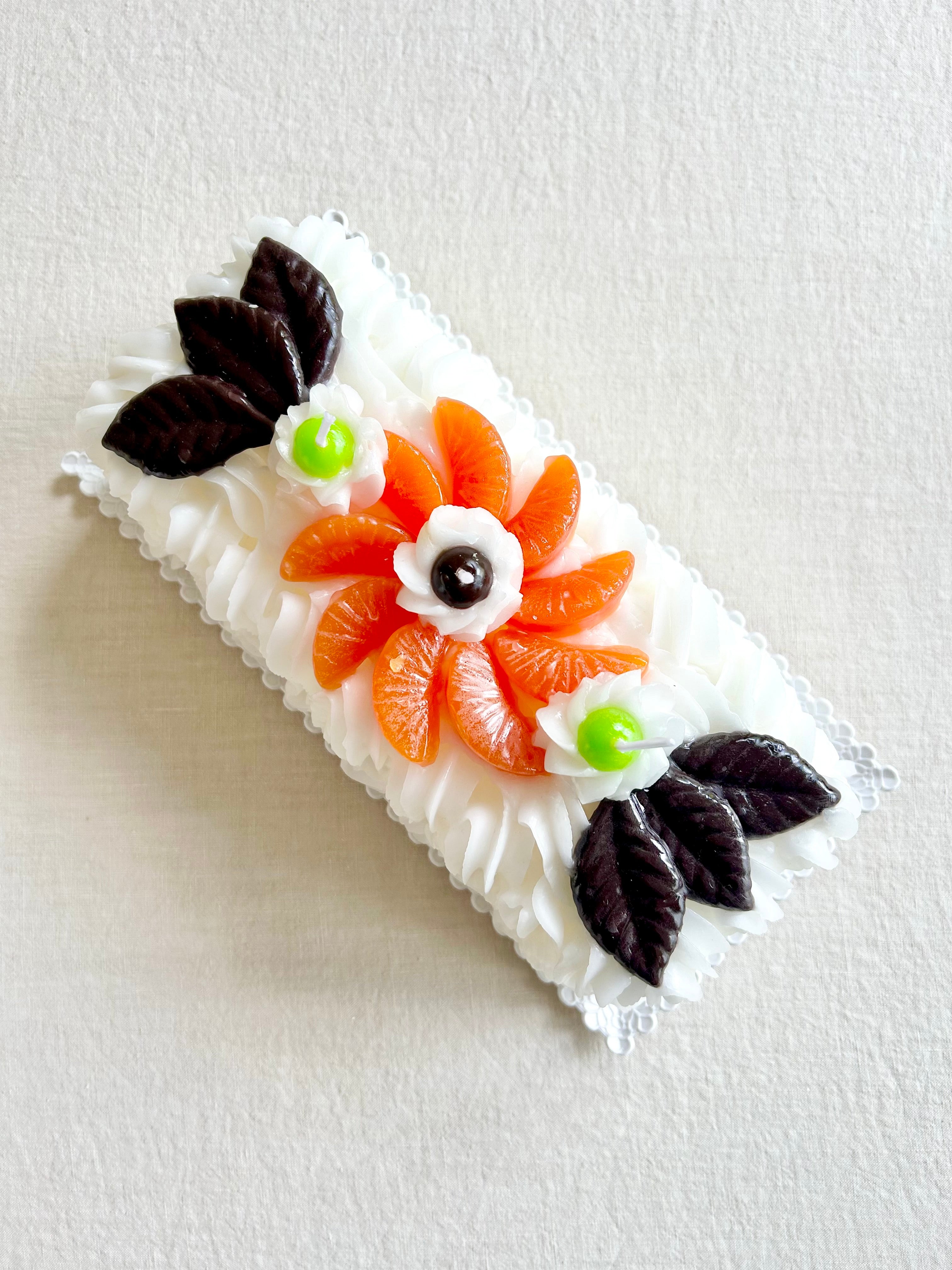 Viennetta Blood Orange Cake Candle
