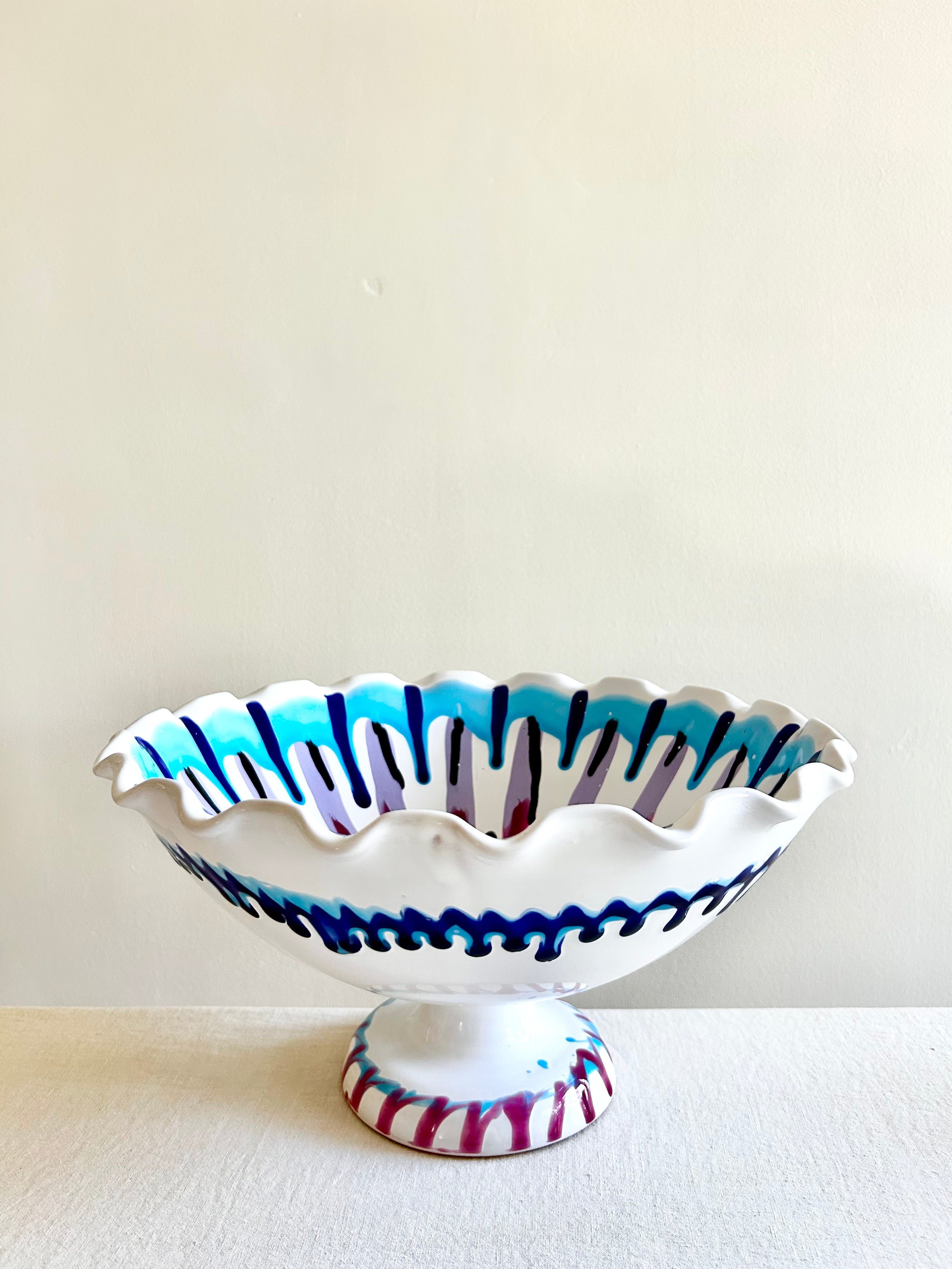 Fasano Ruffled Compote 13" VI