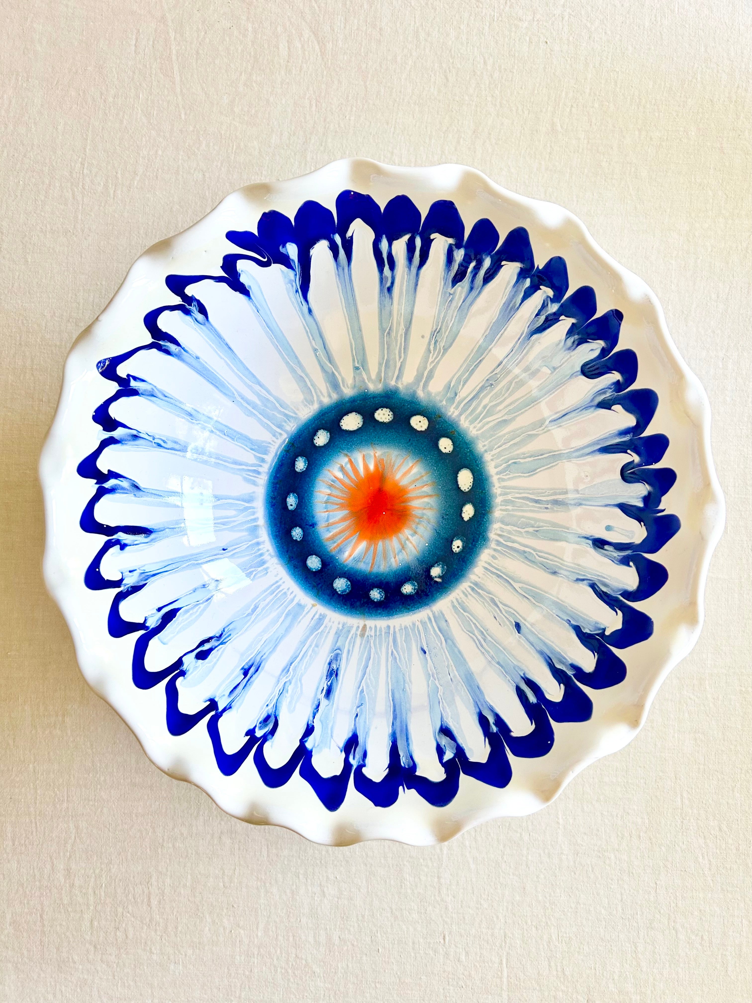 Fasano Ruffled Compote 13" - IV