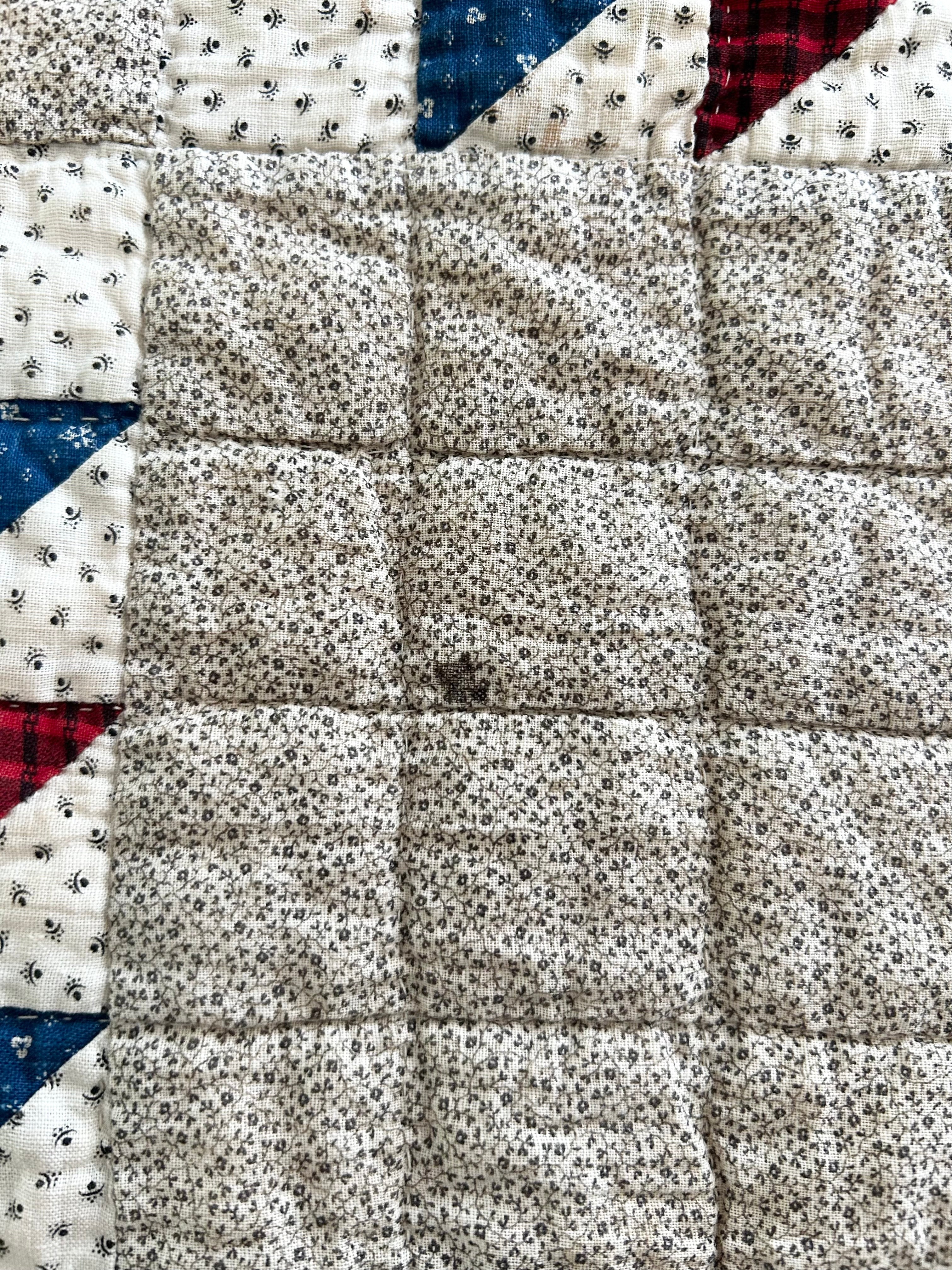 Historic Fox & Geese Quilt 1880's
