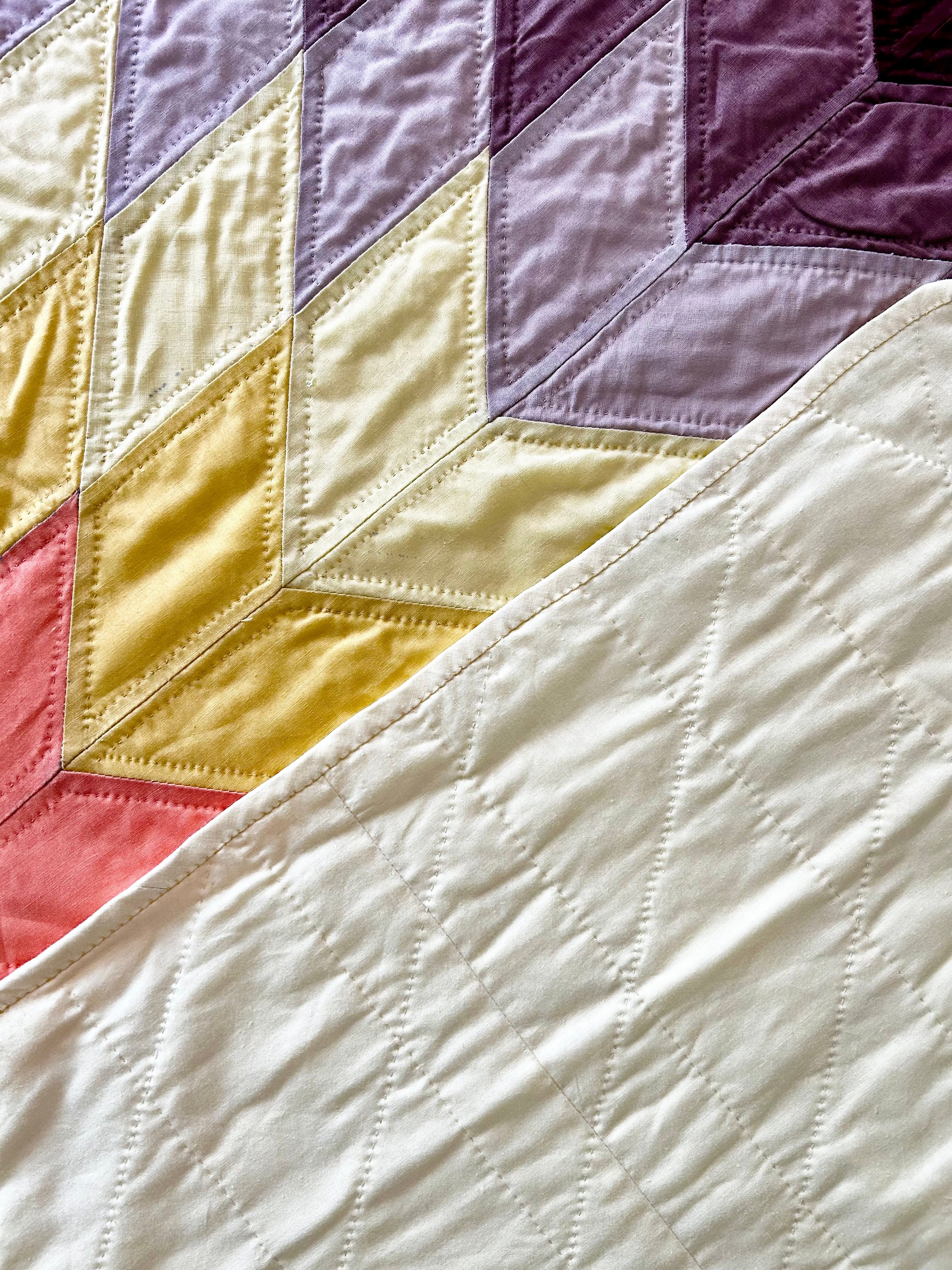 Historic Yellow Star Quilt