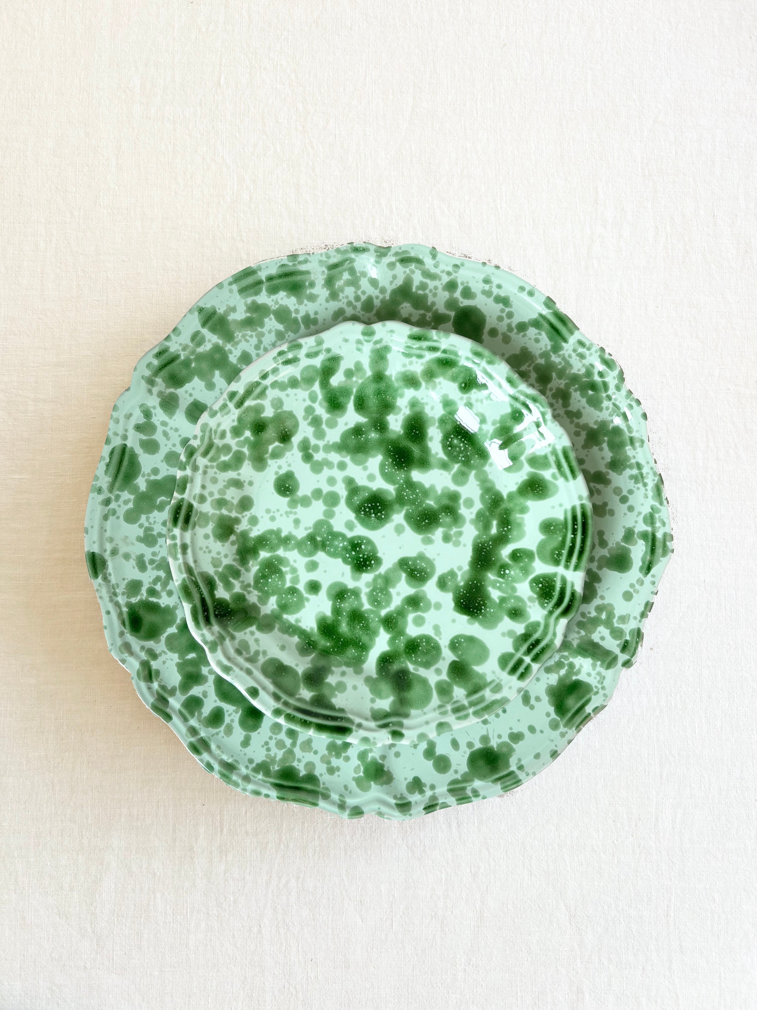 Pompeii Dinnerware - Jade - S/4