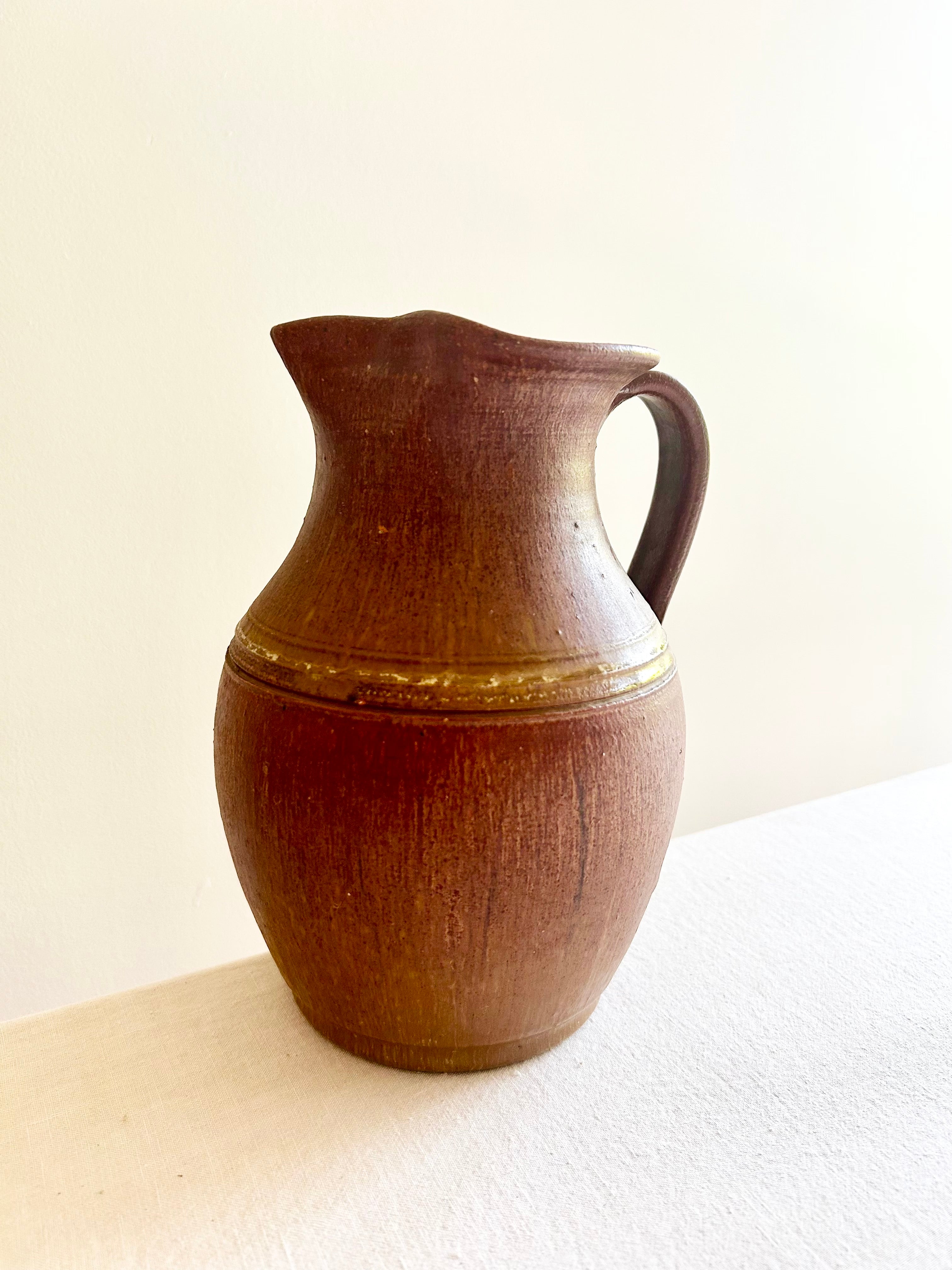 Historic North Caroline Pottery Pitcher